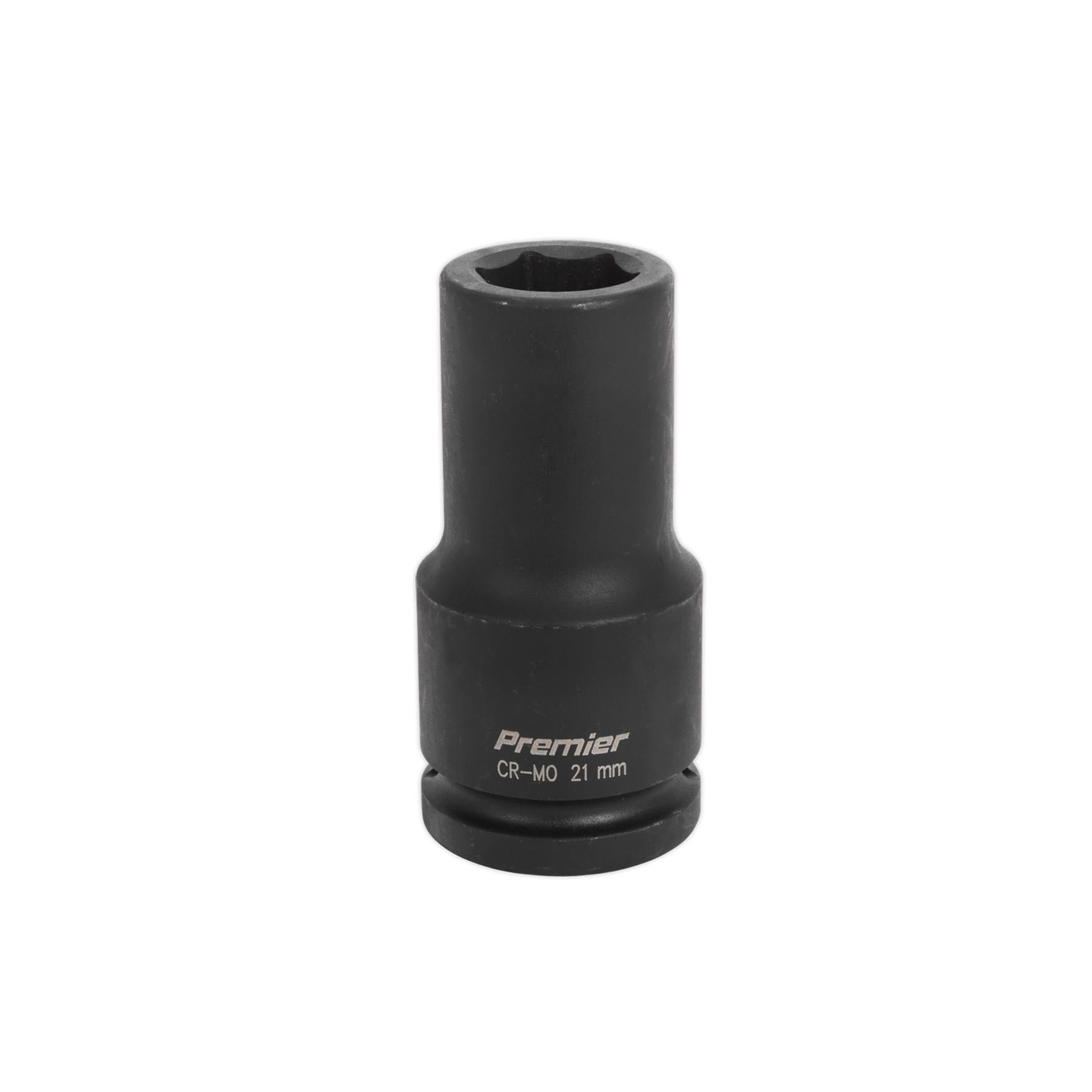 Sealey Impact Socket 21mm Deep 3/4"Sq Drive