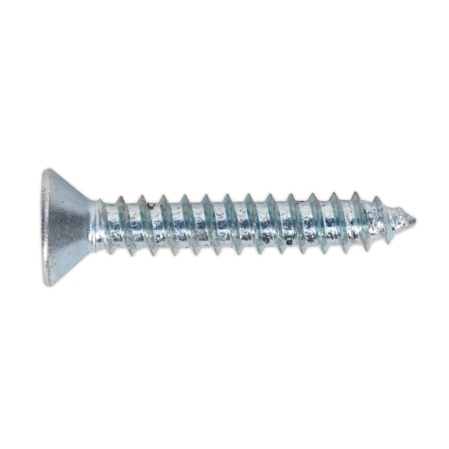 Sealey Self Tapping Screw 4.2 x 25mm Countersunk Pozi Pack of 100