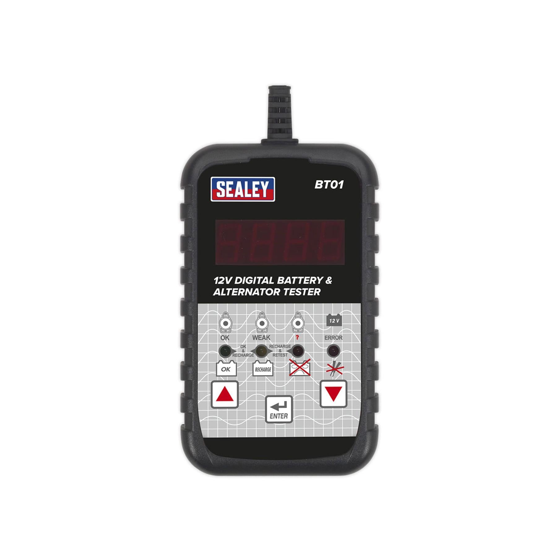 Sealey Digital Battery & Alternator Tester 12V