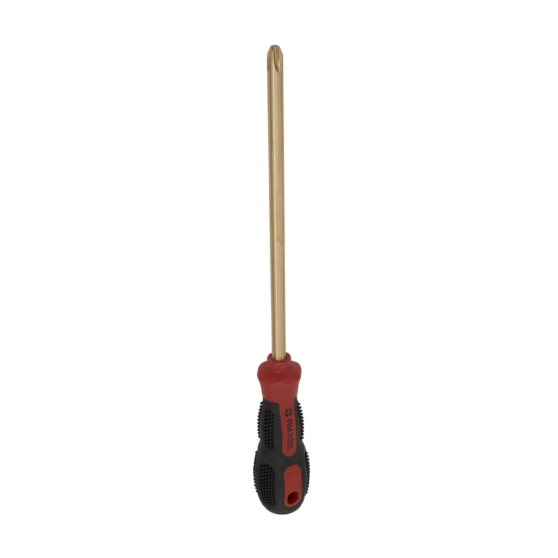 Sealey Screwdriver Phillips #4 x 200mm - Non-Sparking