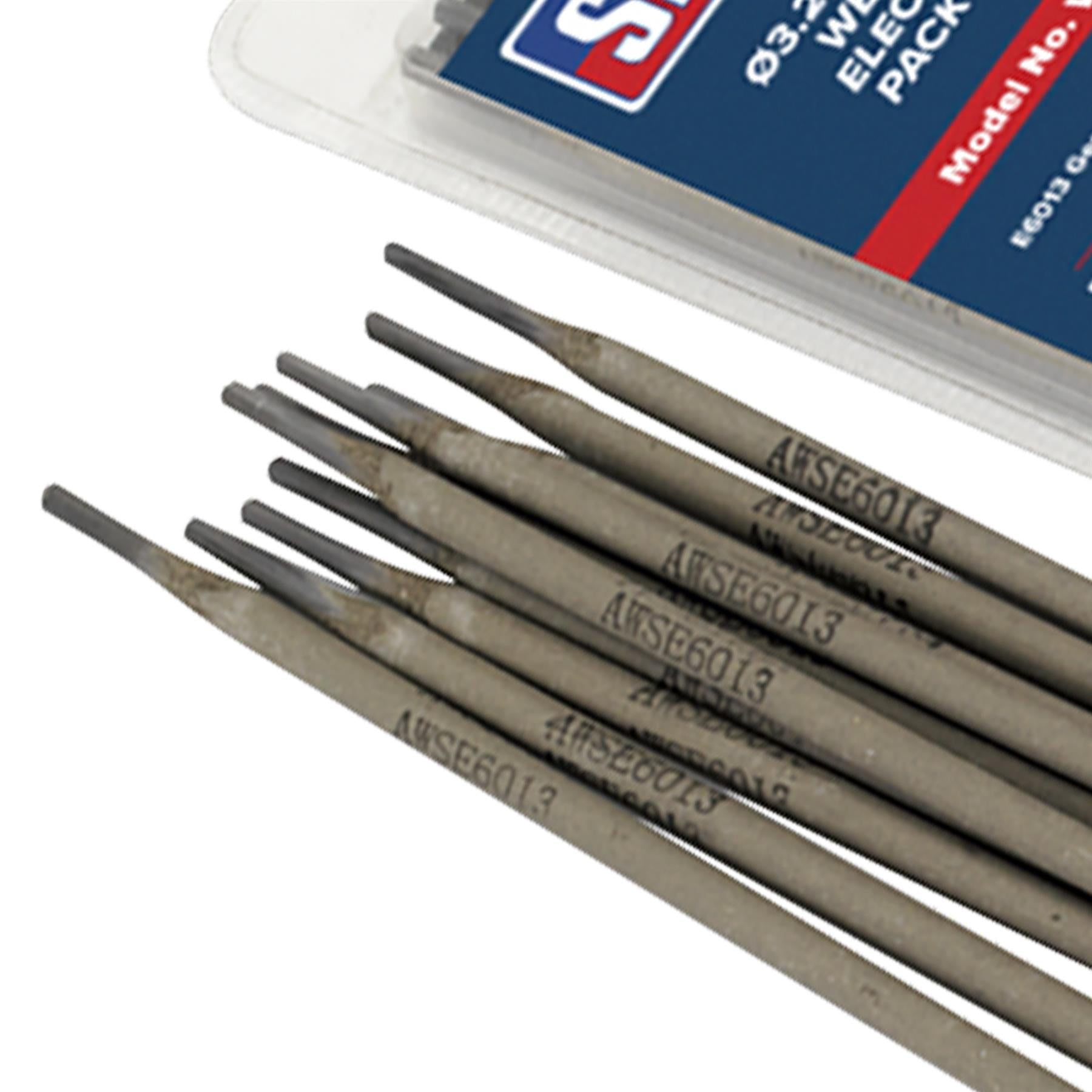 Welding Electrode steel made to BS EN 757 standard Pack of 10 Sealey
