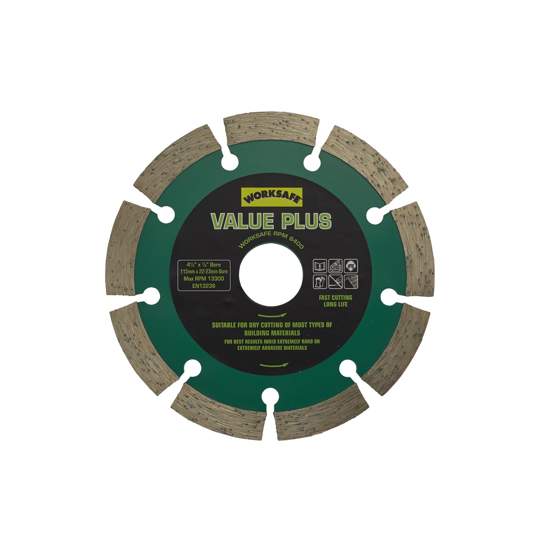 Sealey Value Plus Diamond Blade Ø115 x 22mm
