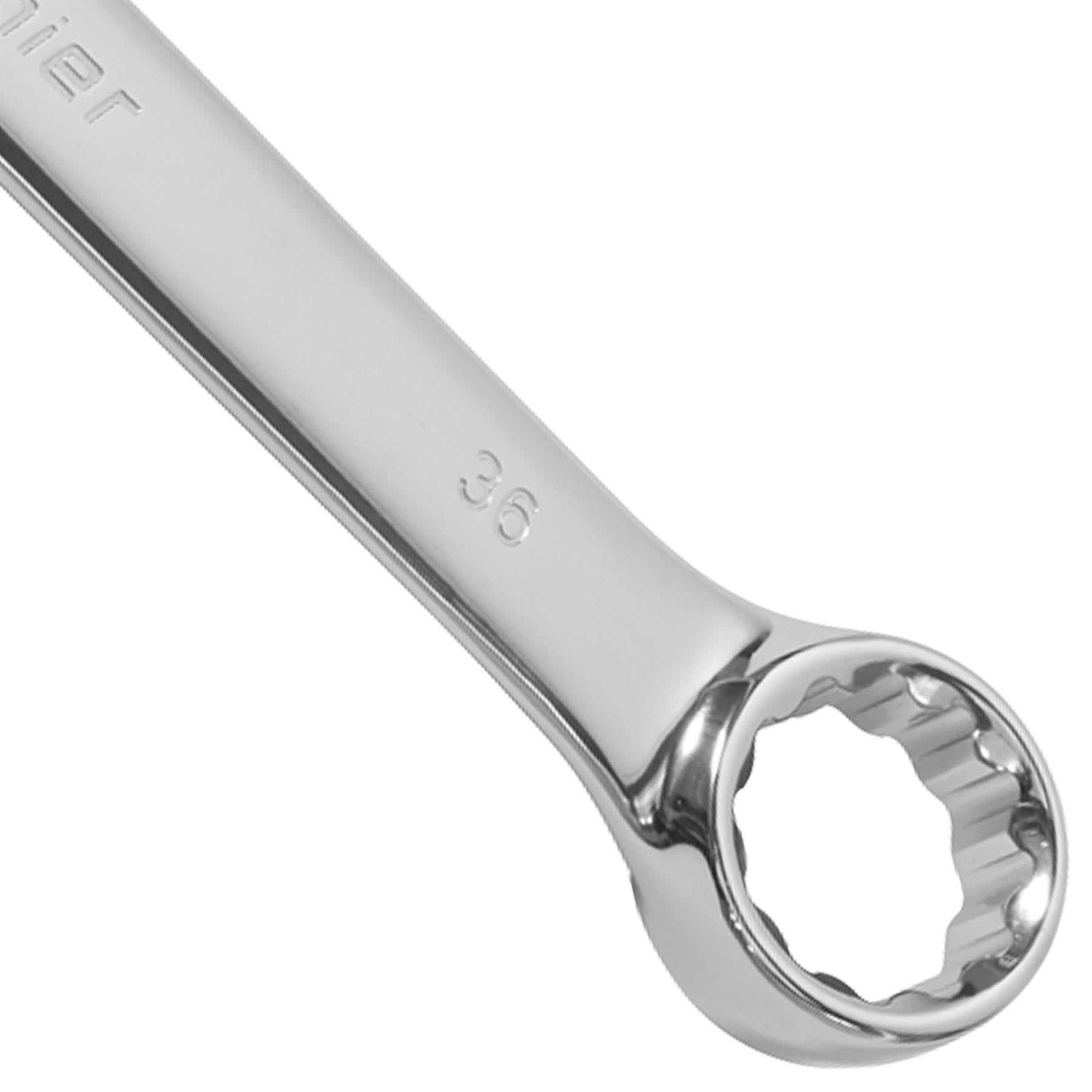 Sealey 36mm Super Jumbo Combination Spanner, Hard/Durable, Chrome Vanadium Steel