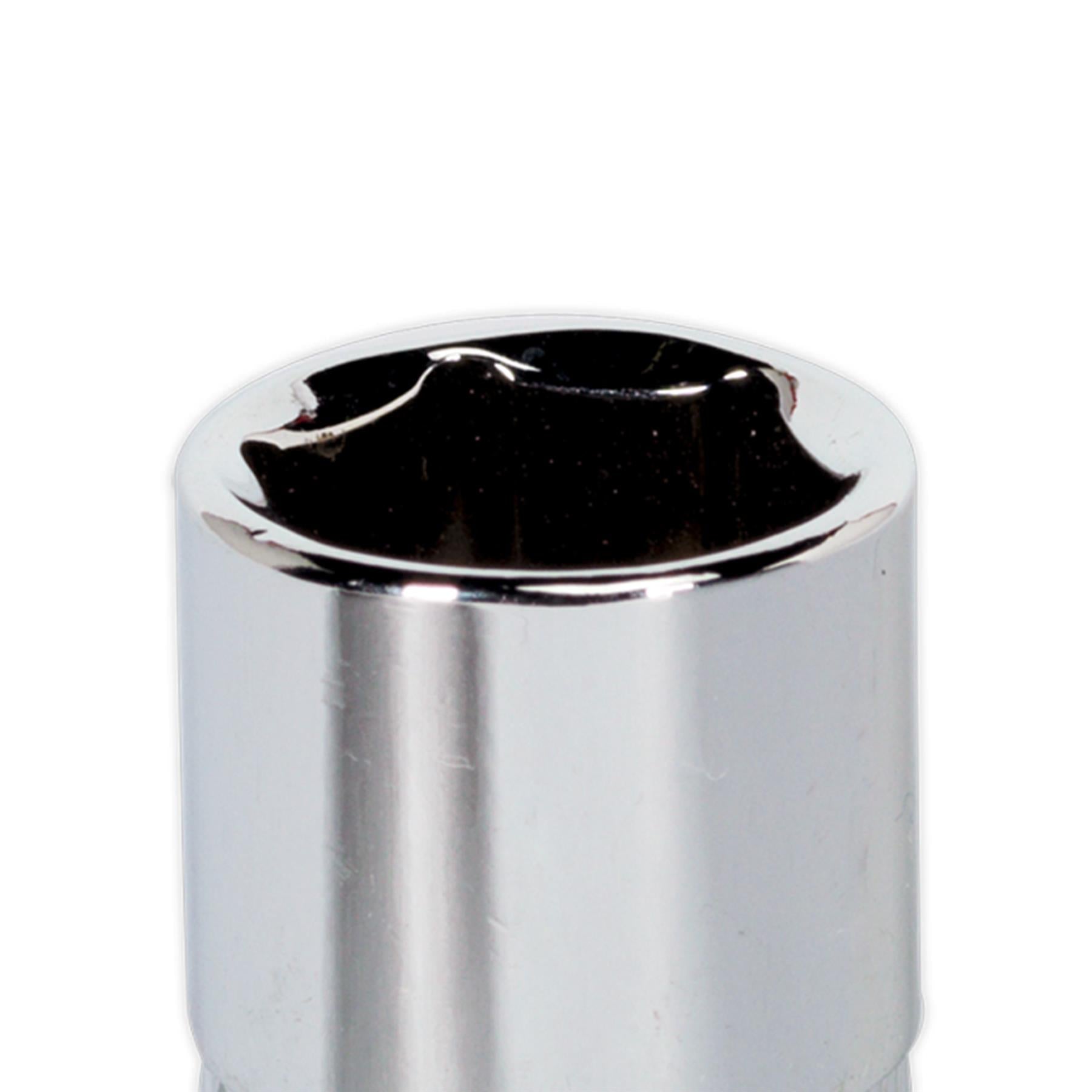 Sealey WallDrive® Socket 10mm 1/4"Sq Drive Fully Polished