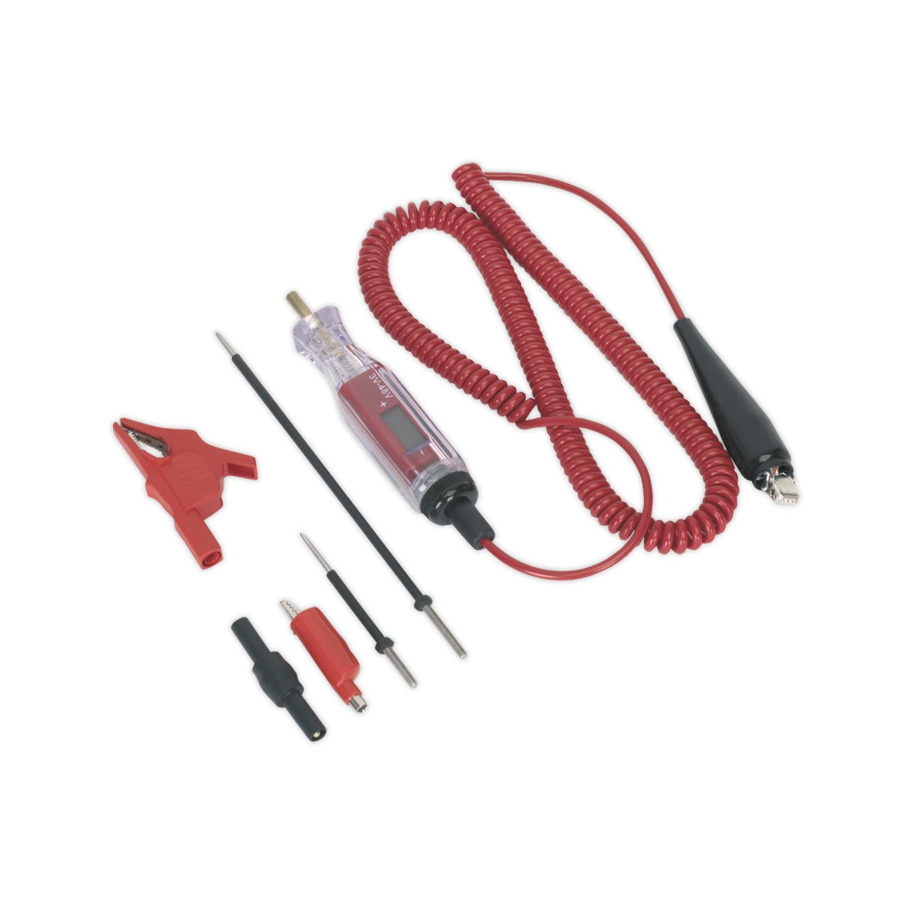 Sealey Integrated Test Light/Voltmeter 3-48V