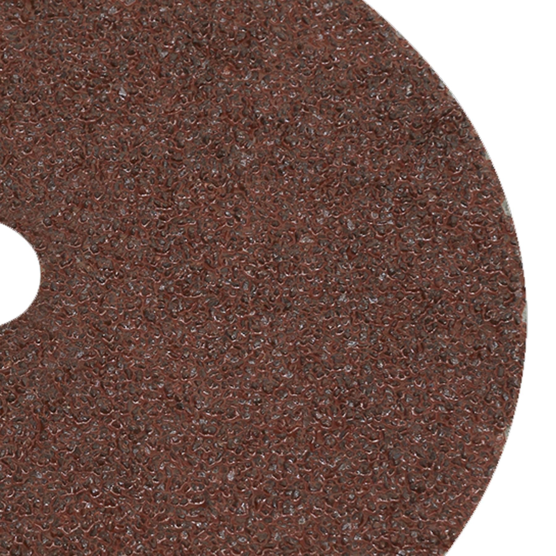 Sealey Fibre Backed Disc �175mm - 24Grit Pack of 25