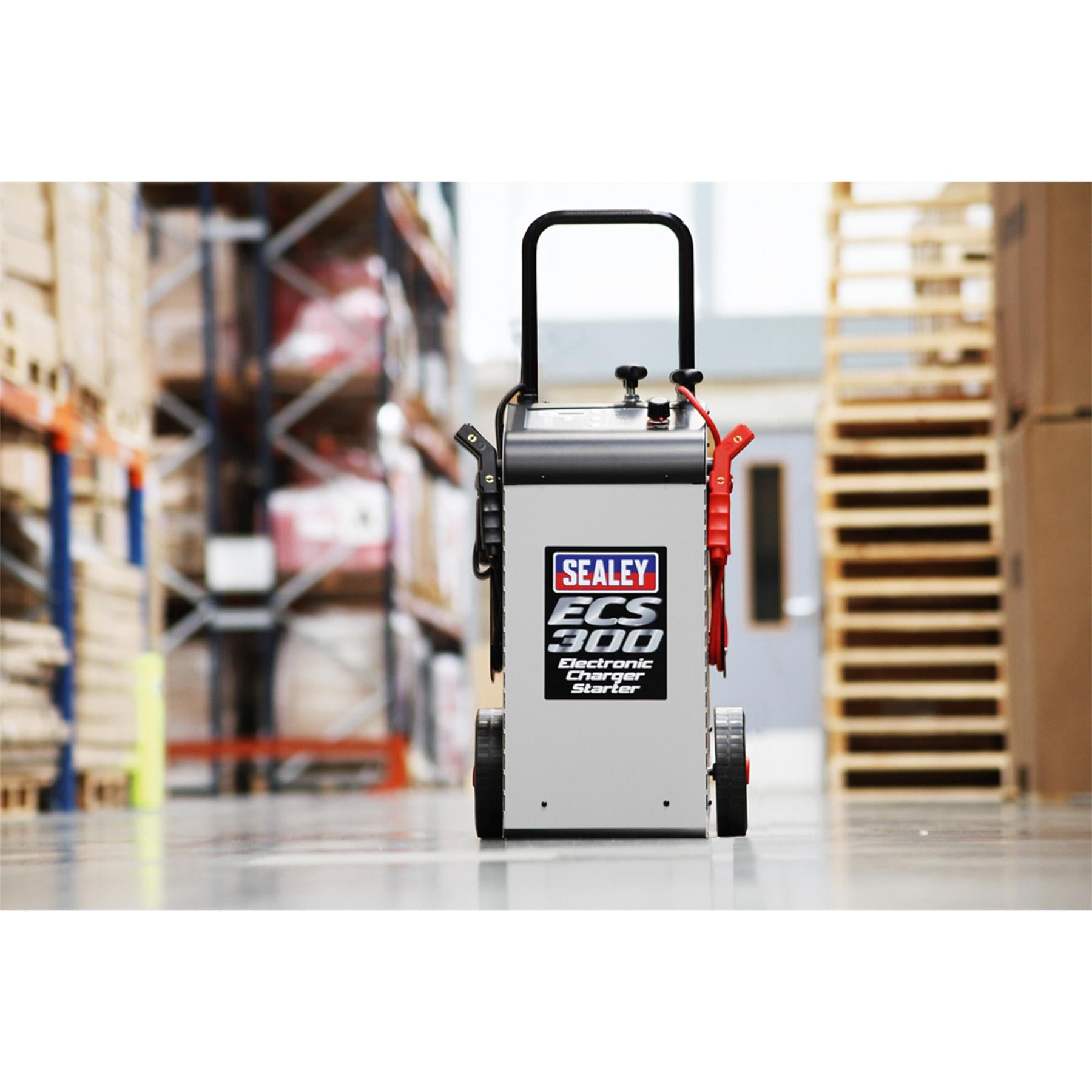 Sealey Electronic Charger Starter 45/300A 12/24V