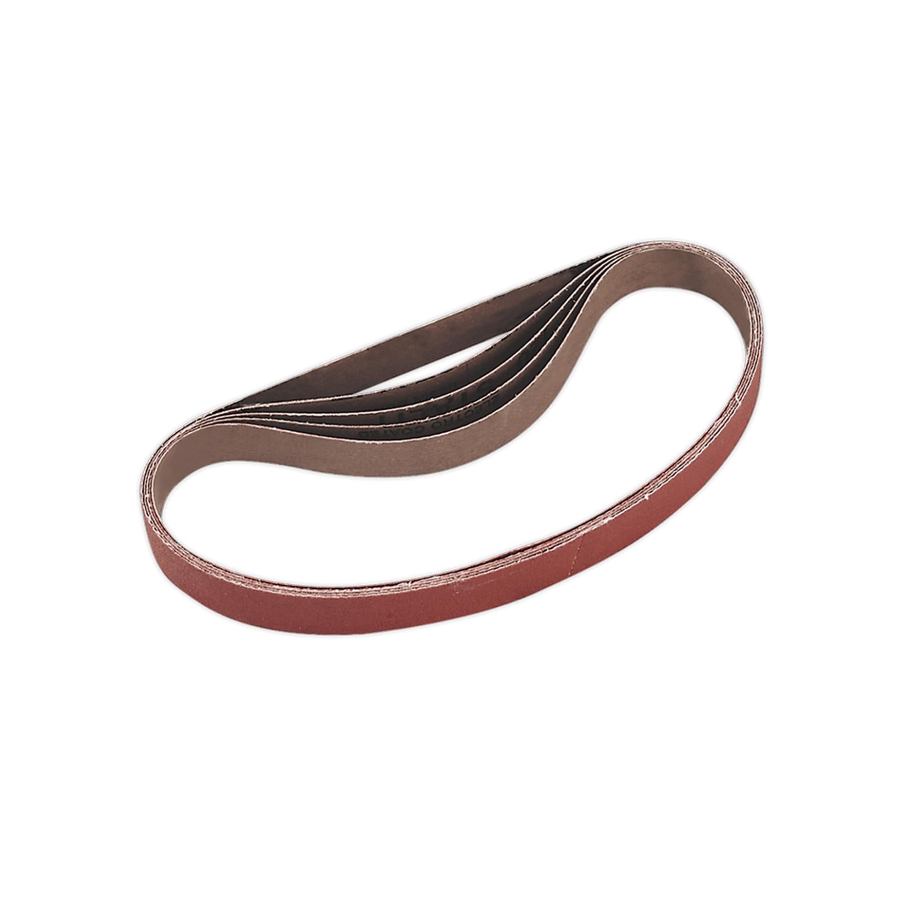 Sealey Sanding Belt 20 x 520mm 120Grit Pack of 5