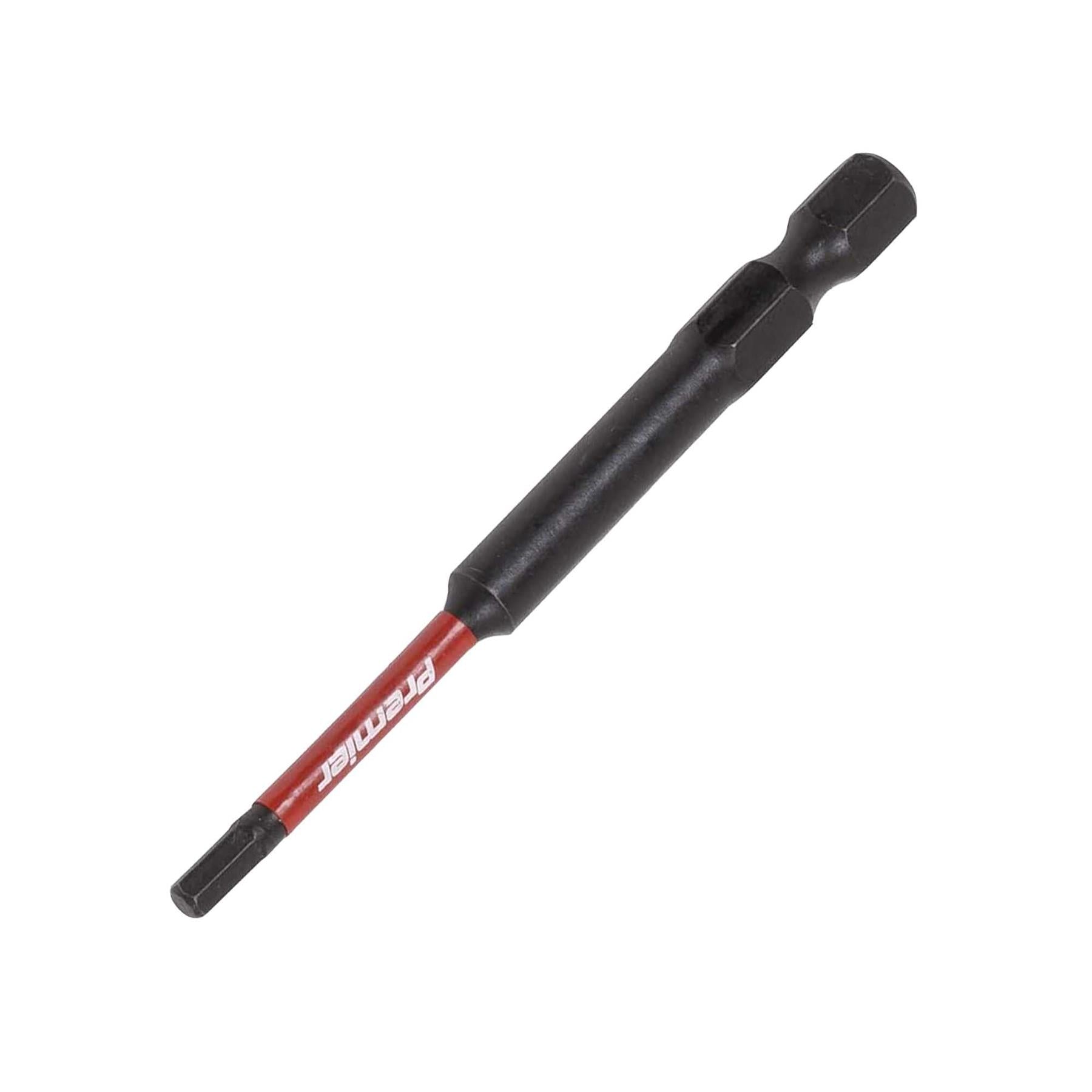 Hex 3mm Impact Power Tool Bits 75mm - 3pc