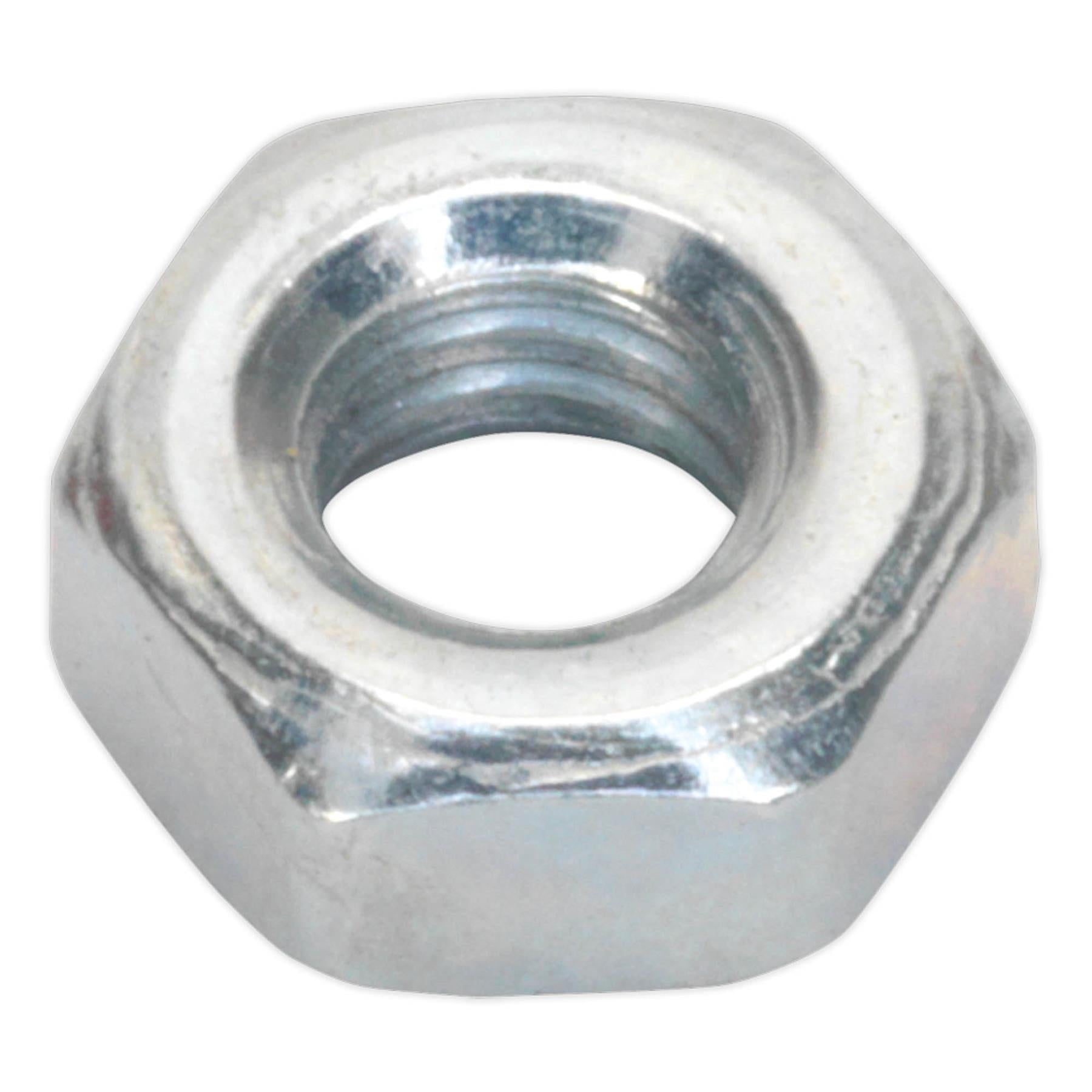Sealey Steel Nut DIN 934 - M4 - Pack of 100