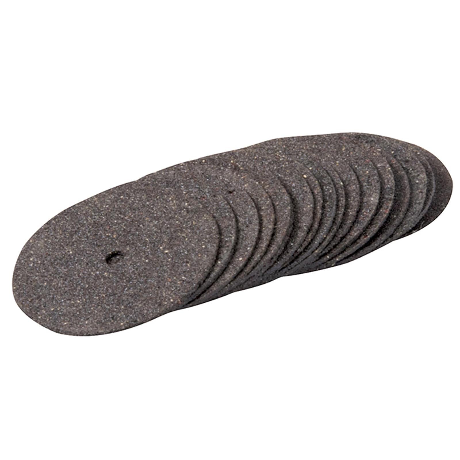 18Pc 22mm Metal Rotary Cutting Disc Set + 3.1mm Mandrel Dremel Craft Tool DIY