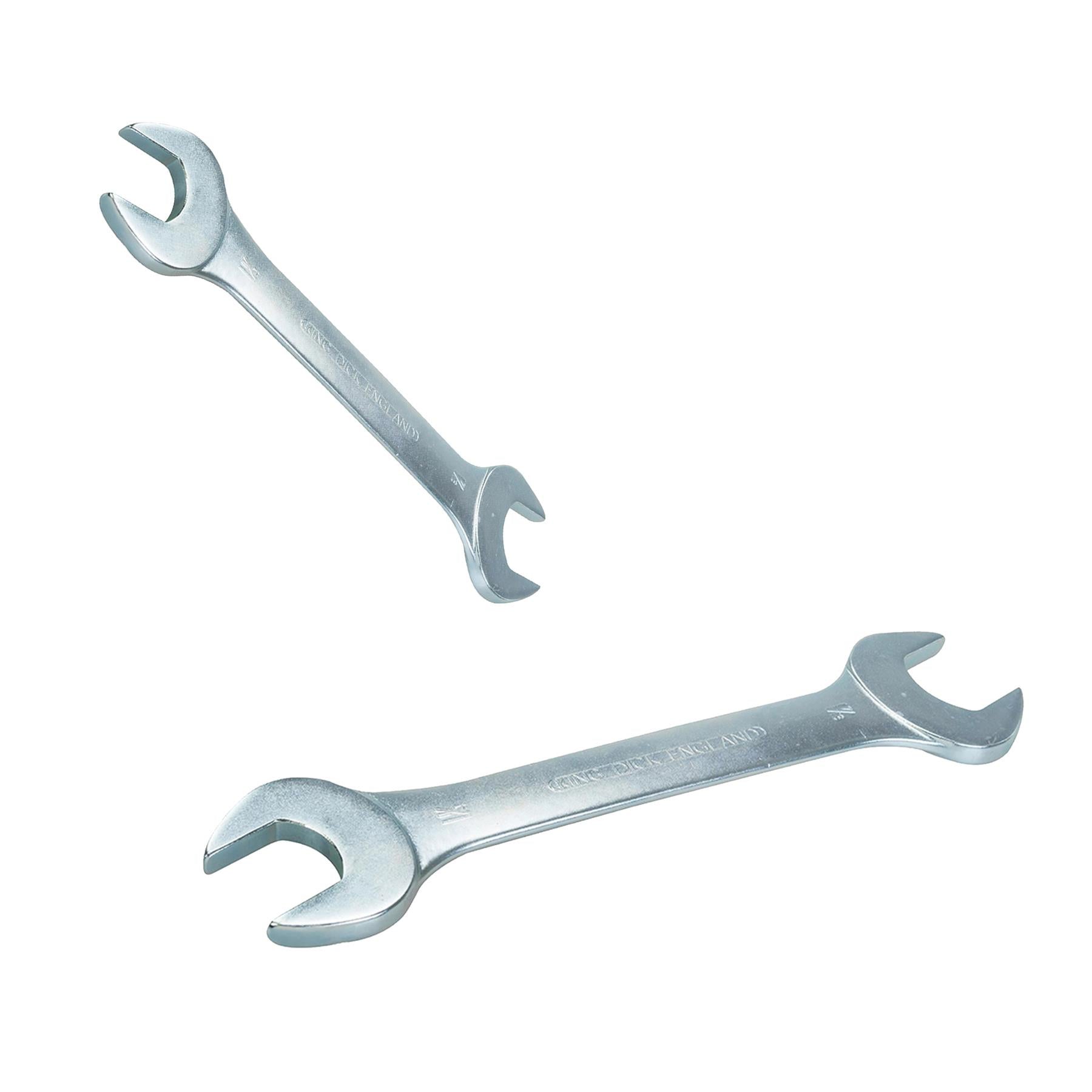 King Dick Double Open Ended 1 1/4" x 1 7/16" Spanner Spanners Wrench AF