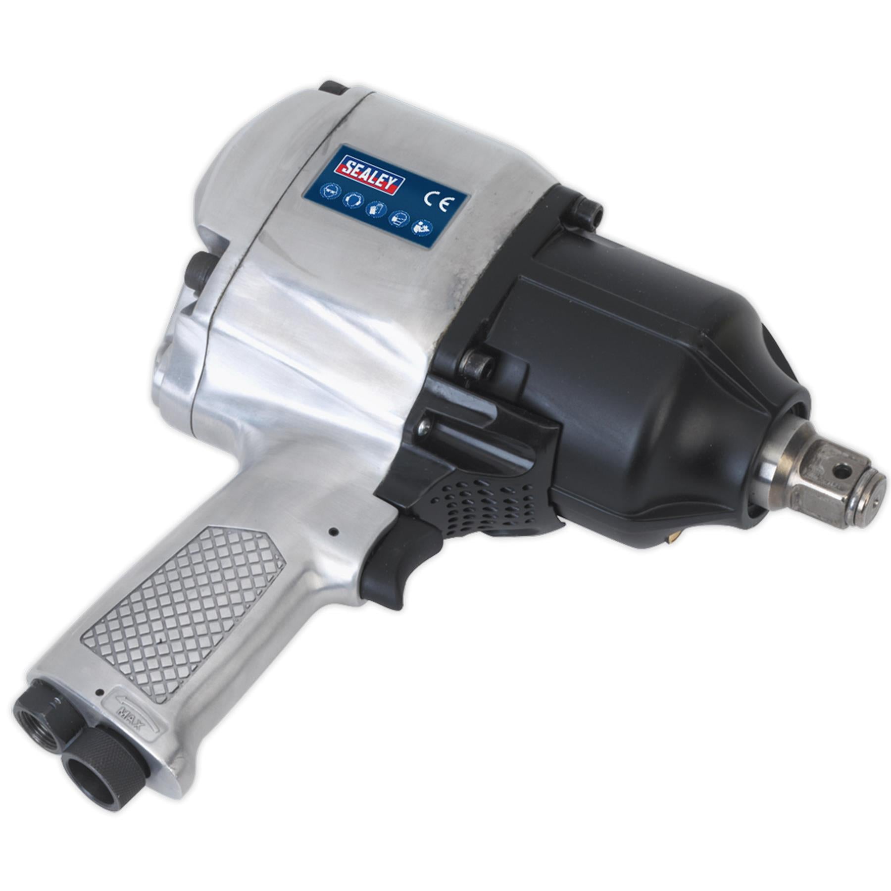 Sealey Air Impact Wrench 1"Sq Drive Pistol Type