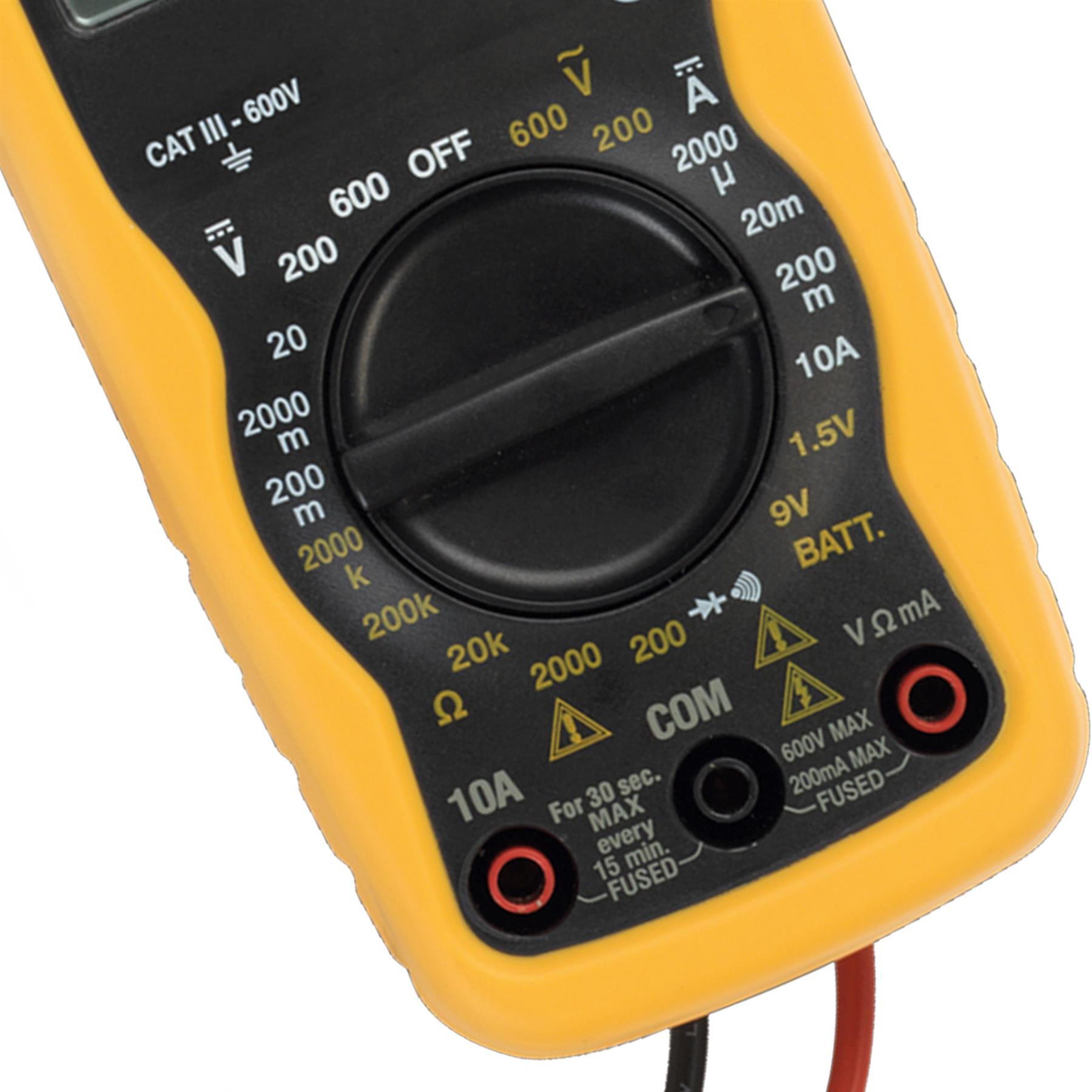Sealey Professional Digital Multimeter - 6-Function