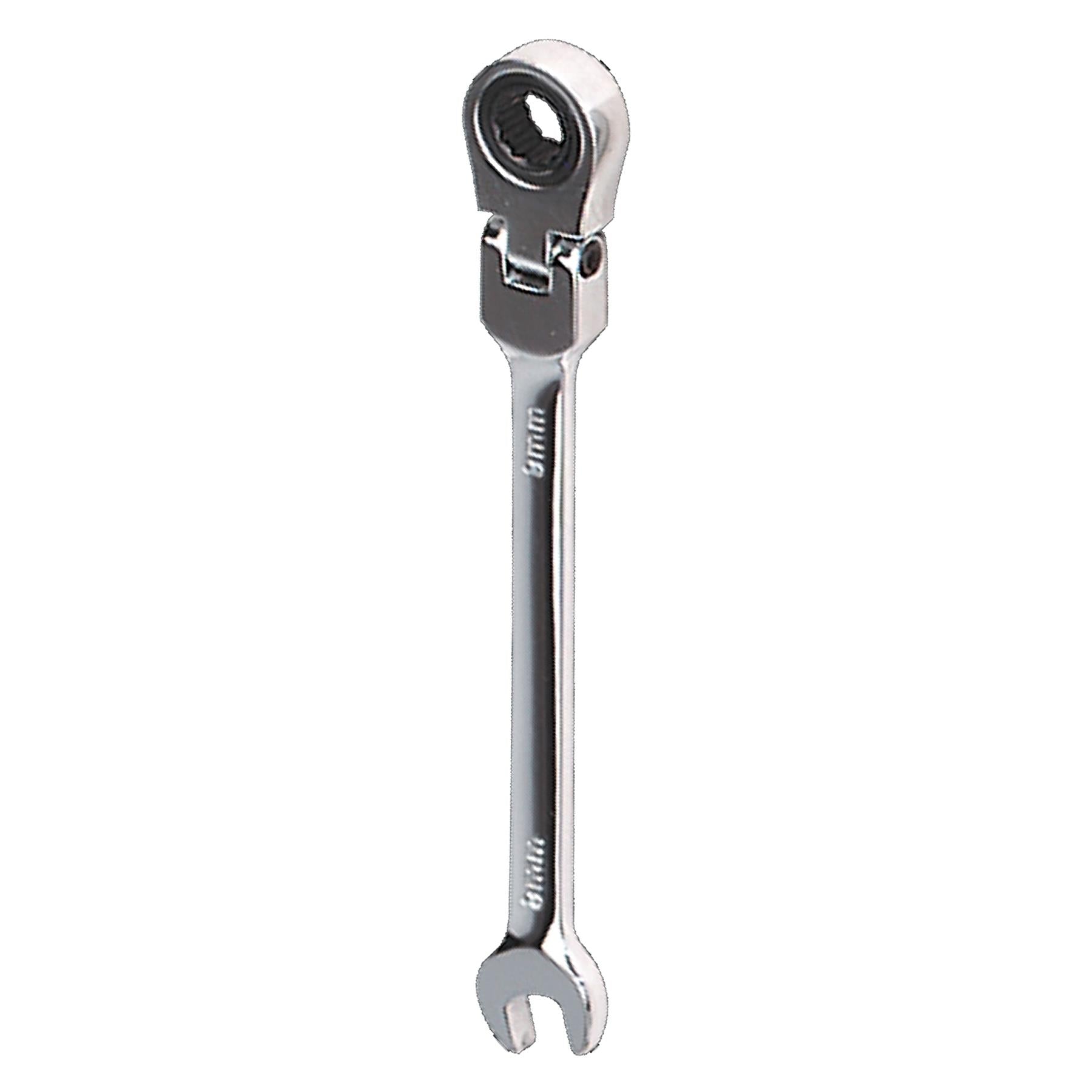 Sealey Flexi-Head Ratchet Combination Spanner 8mm