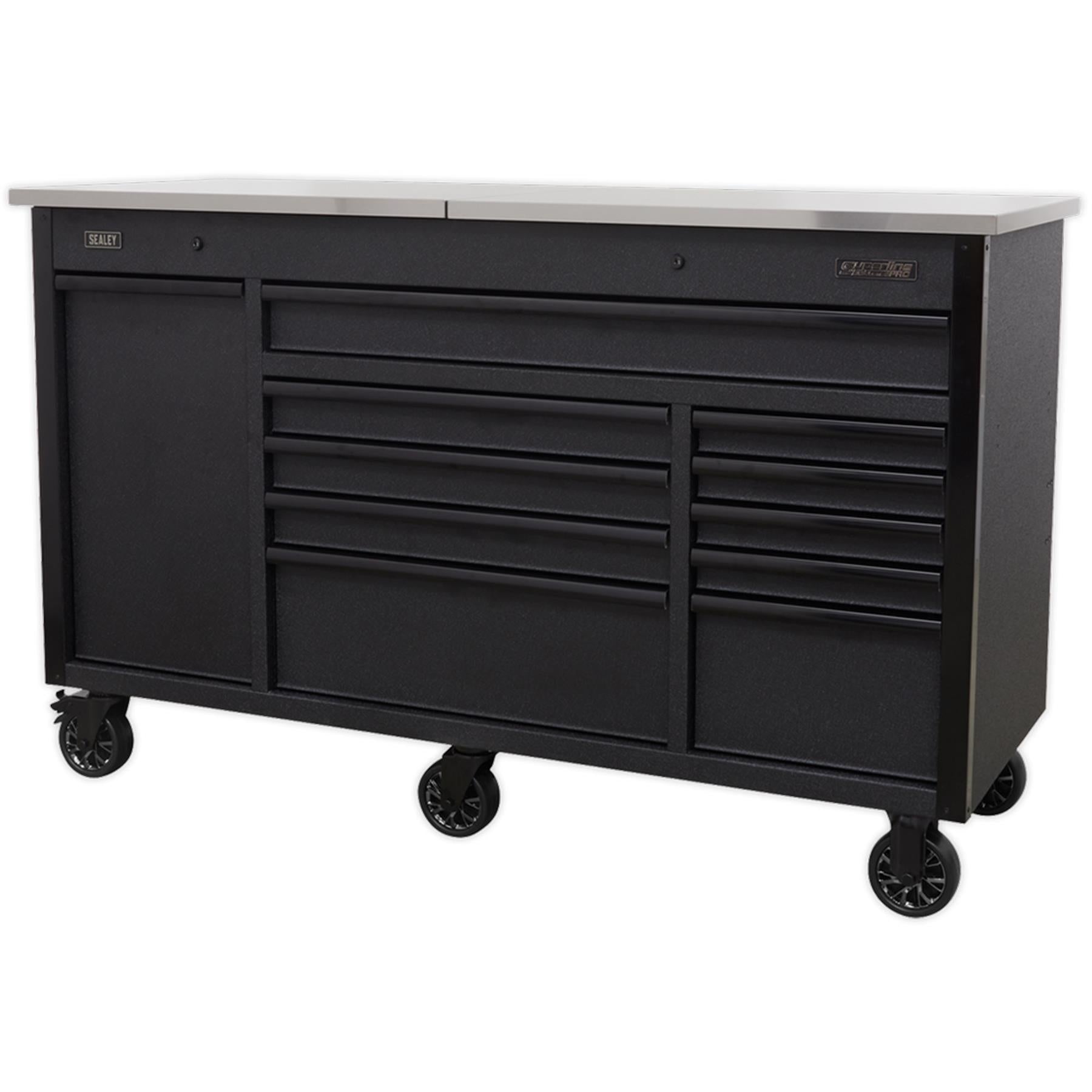 Sealey Mobile Tool Cabinet 1600mm with Power Tool Charging Drawer