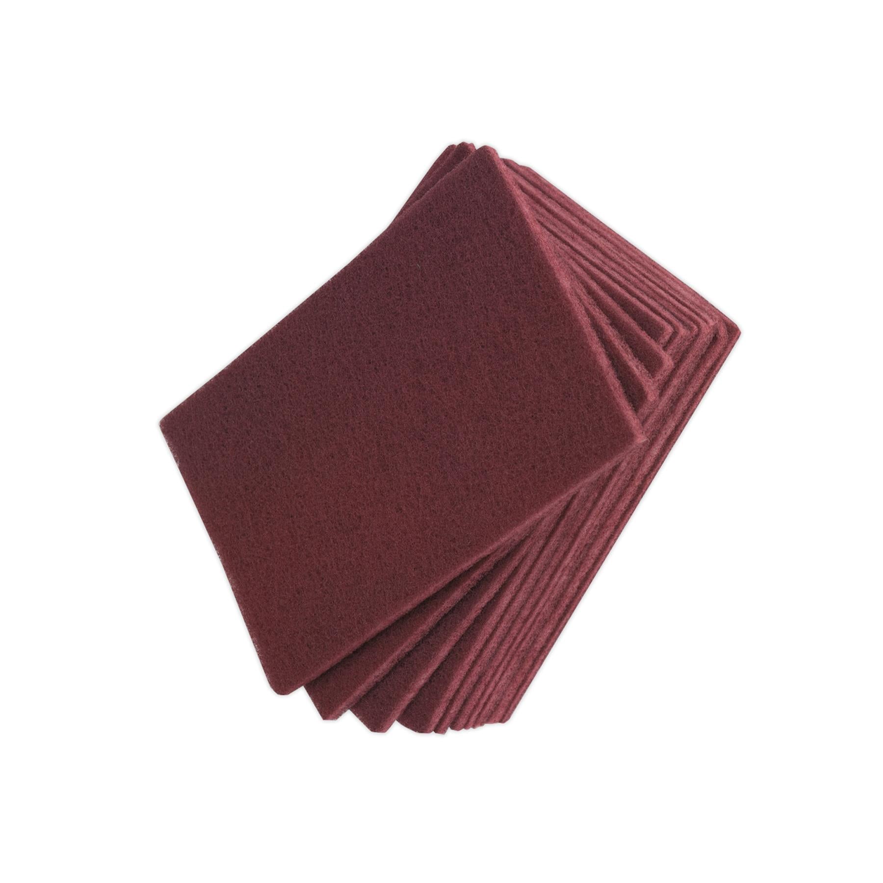 Sealey Abrasive Finishing Pad 150 x 230mm Medium Pack of 10