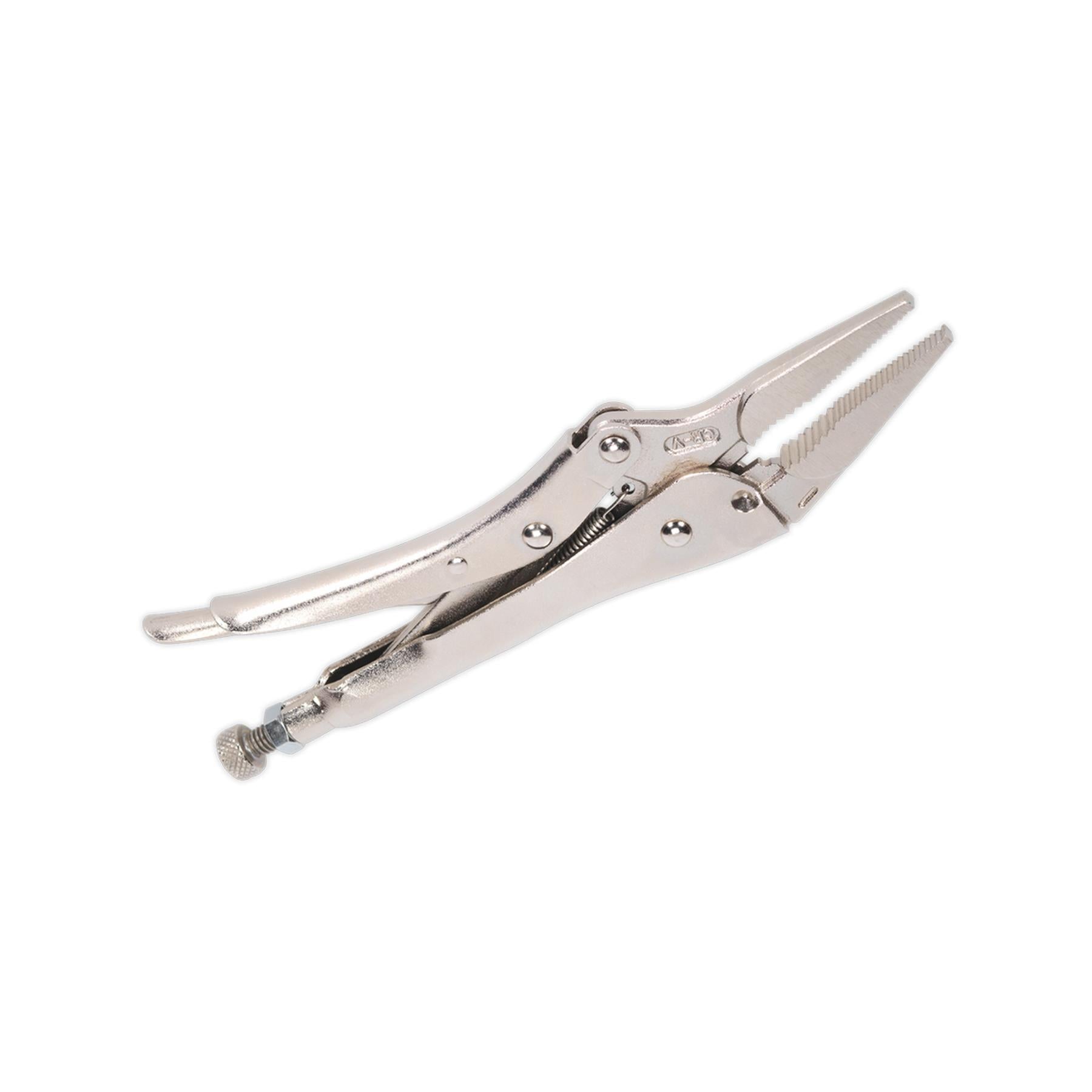 Sealey Locking Pliers Long Nose 210mm 0-60mm Capacity