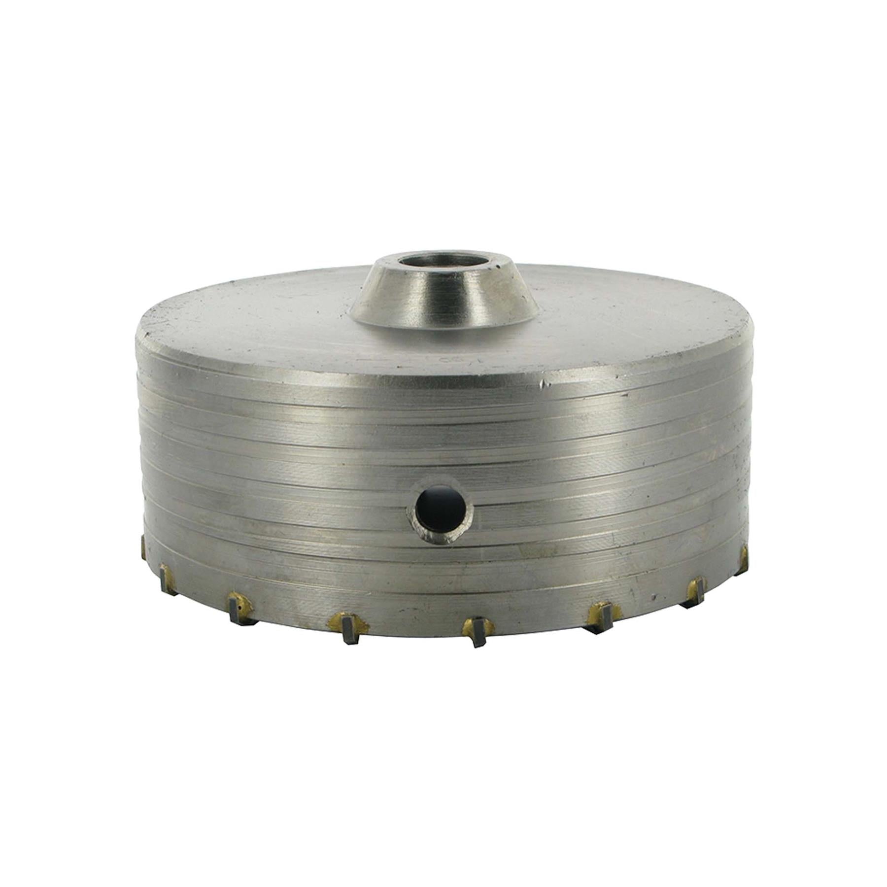 TCT Core Drill Bit 150mm Hole Saw Masonry Stone Brick Hex 150mm Extensions Pilot