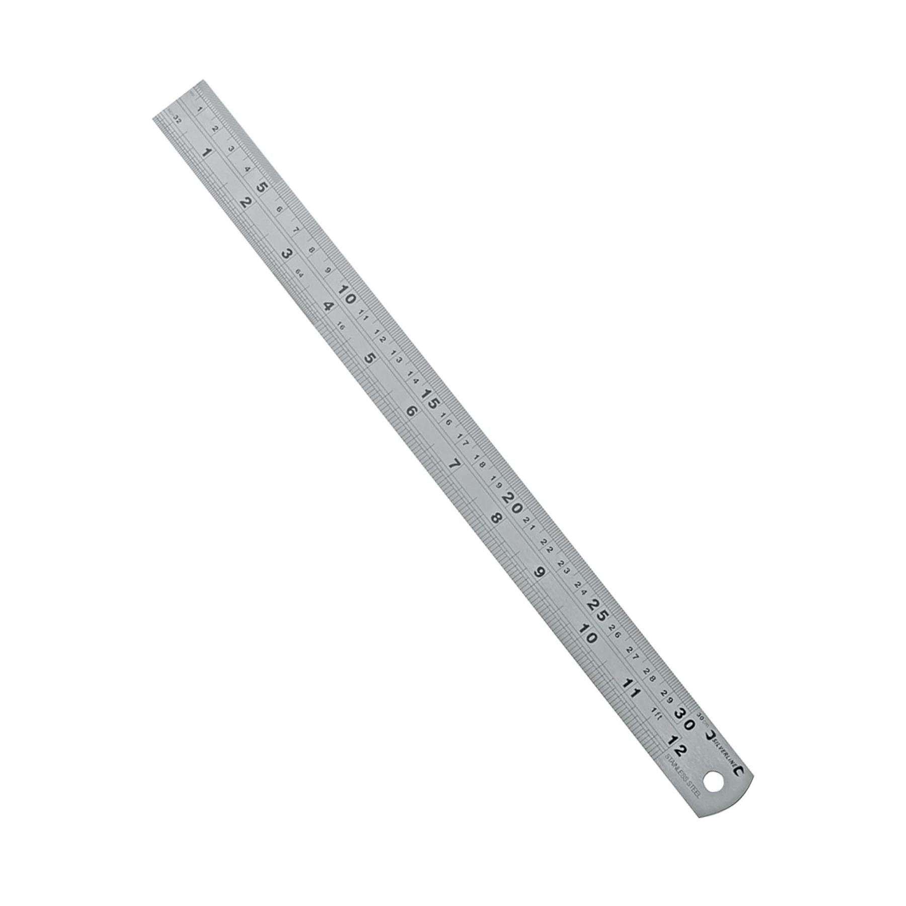 Double Side Metal Ruler