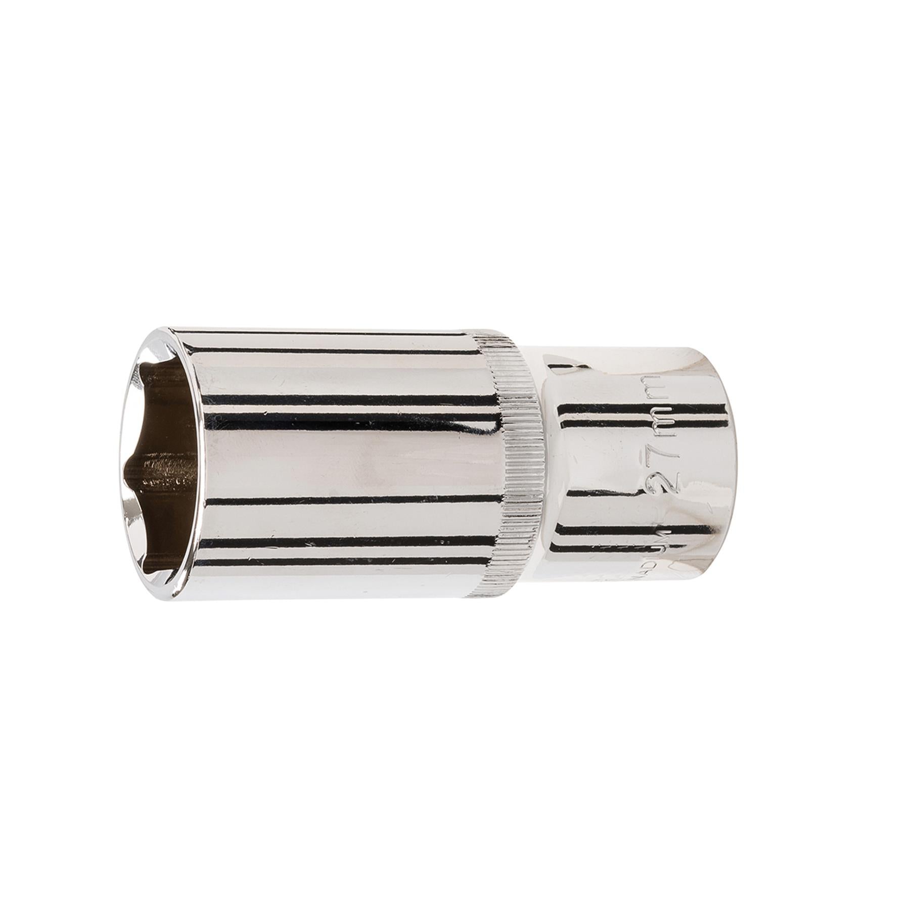 Quality Socket 1/2" Shallow Deep Drive Metric 27mm Long Hex Wrench