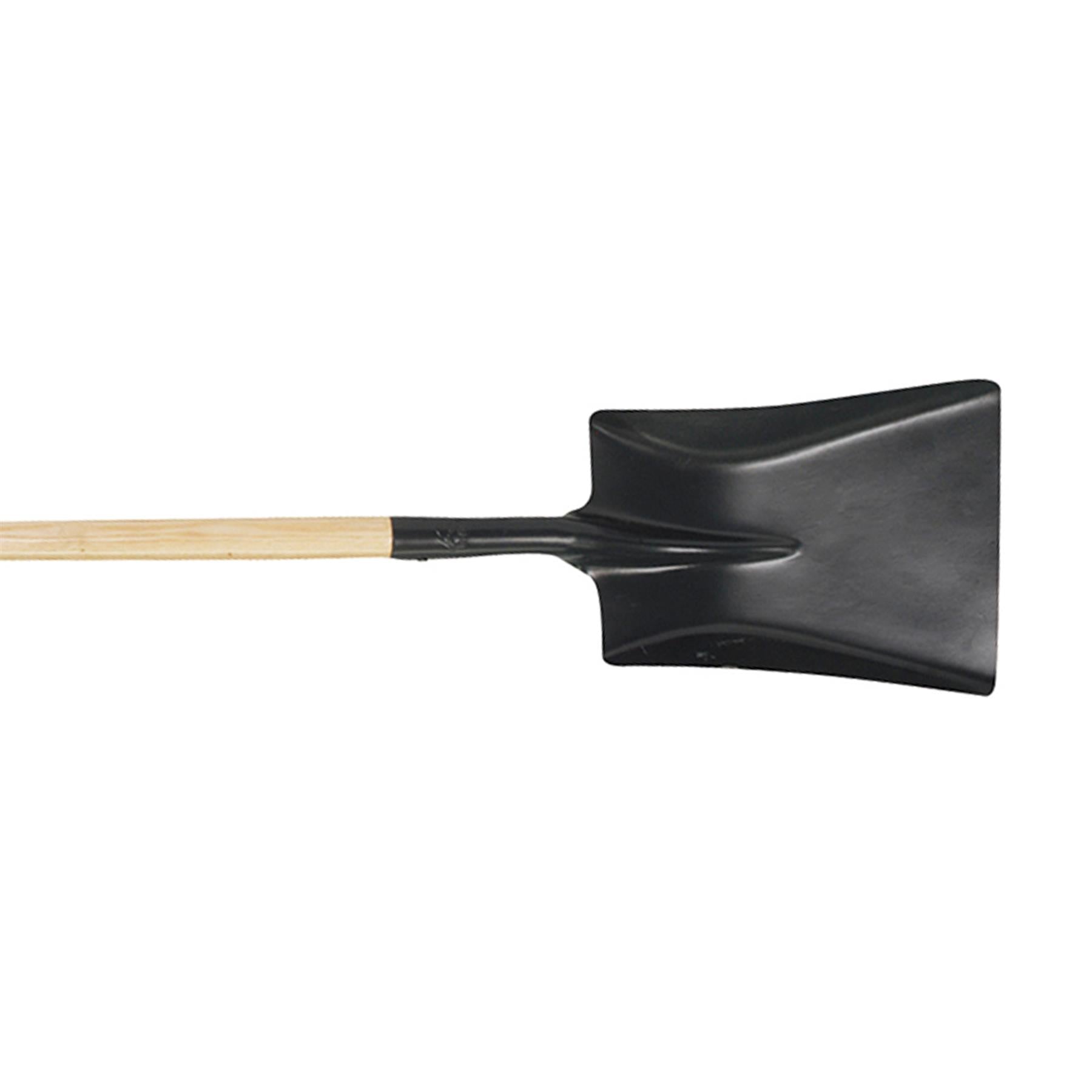 1100mm Square Mouth Shovel T Handle - Hardwood Shaft