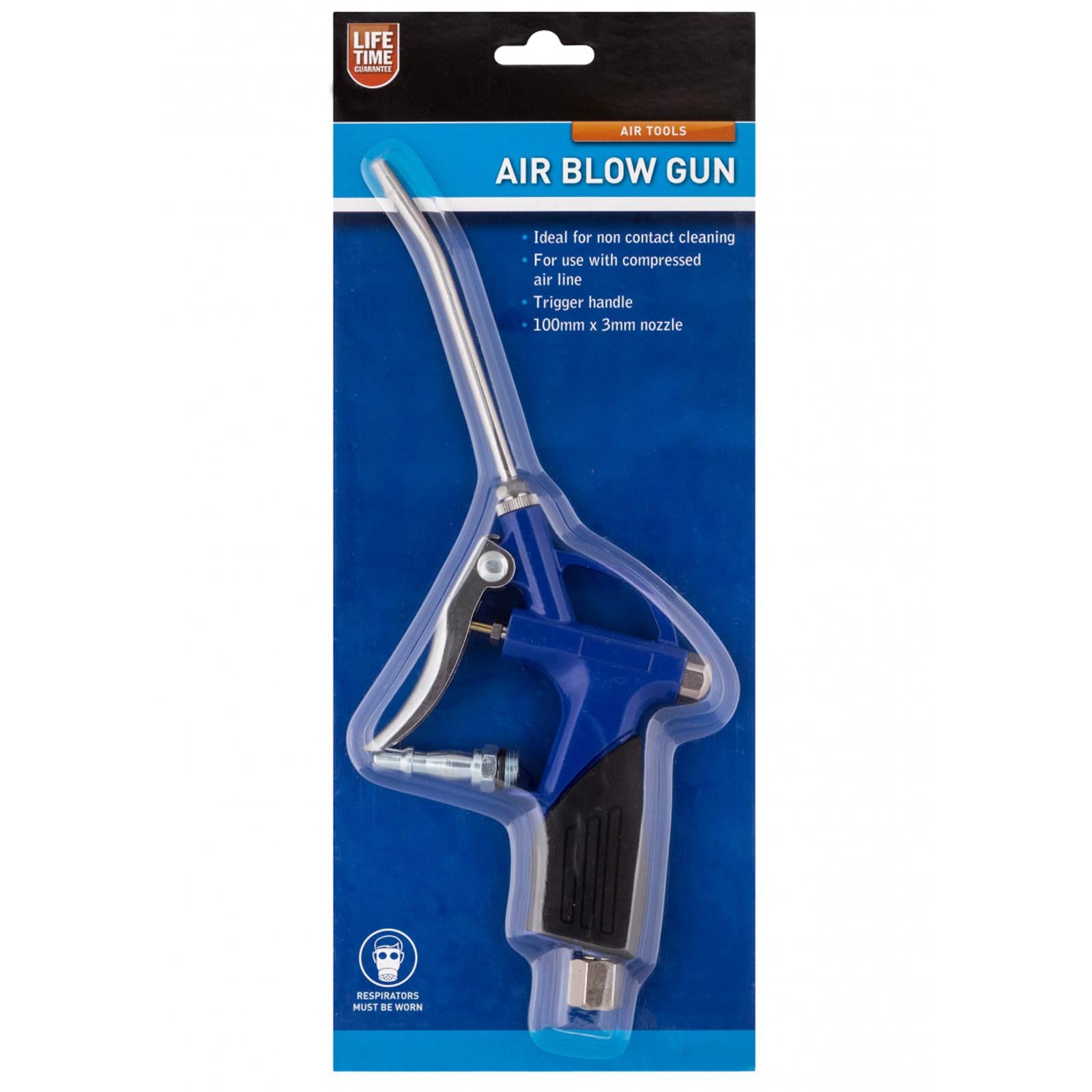 BlueSpot Air Blow Gun Nozzle Trigger Compressed Air Line Duster Nozzle