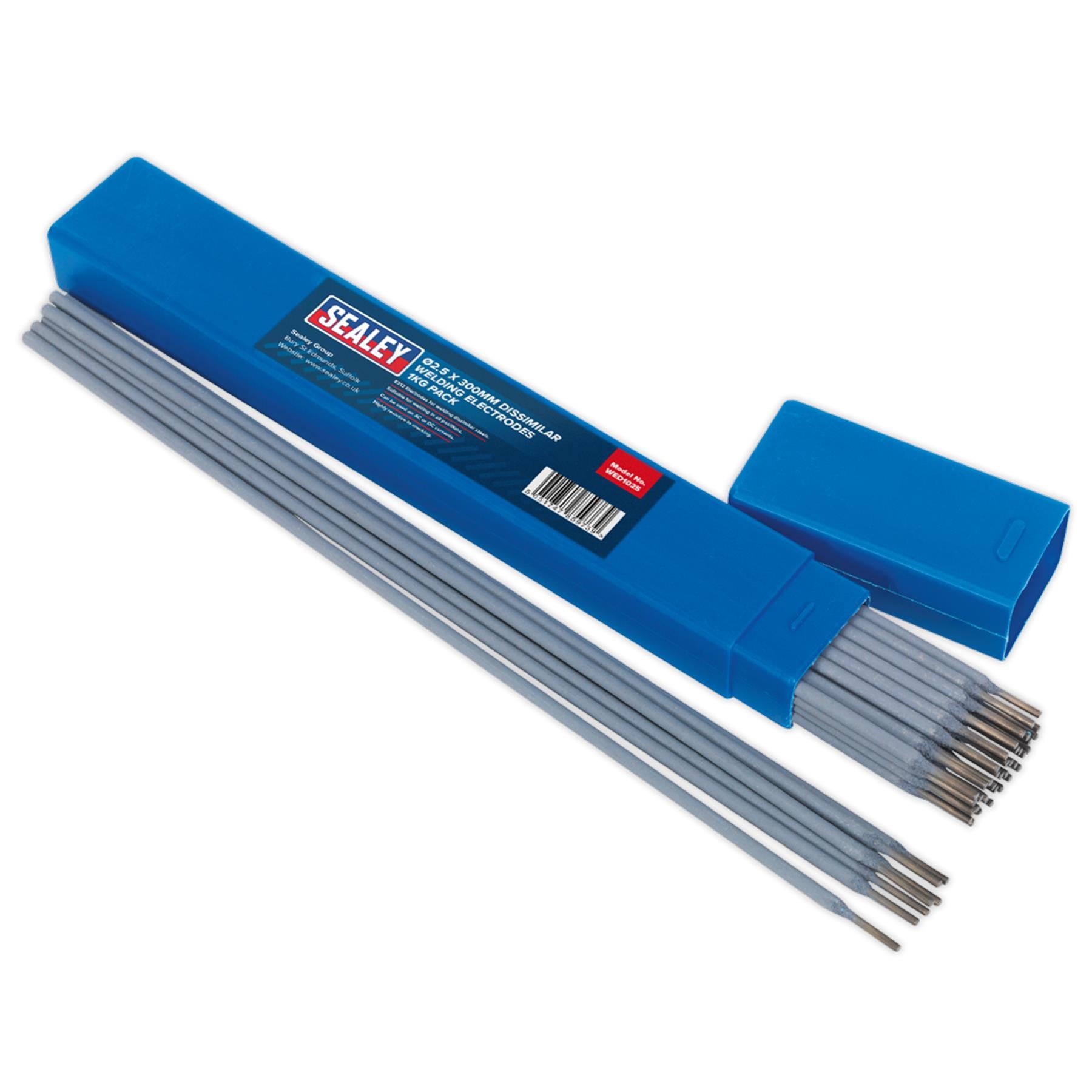 Welding Electrodes Dissimilar Ø2.5 x 350mm 1kg Pack.WED1025 Sealey