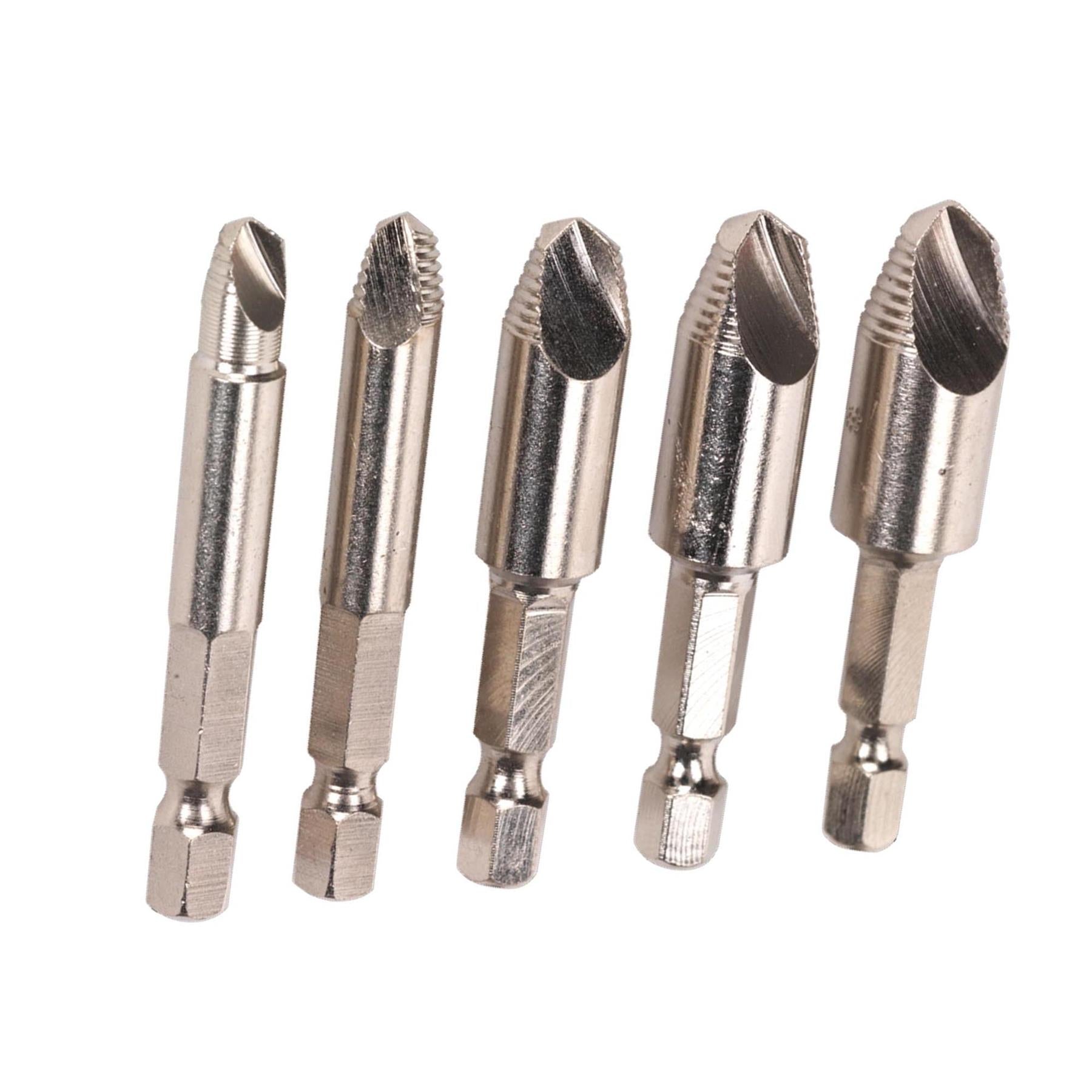 Sealey HSS Screw Extractor Set 5pc Screw Extractor Work Tools AK7228