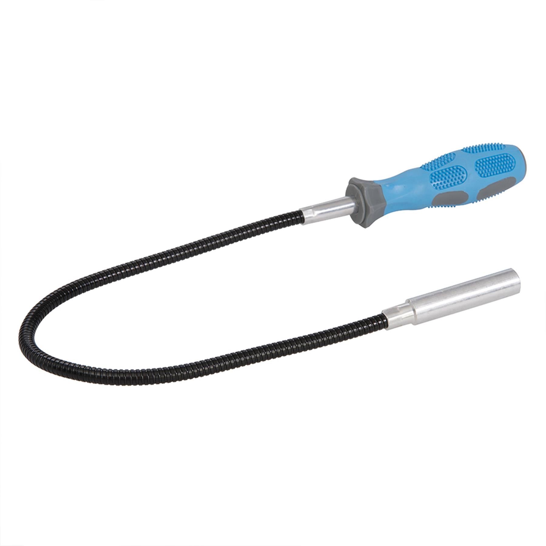 Flexible Magnetic Pick-Up Tool - 600mm Retrieves Ferrous Objects Up To 2Kg