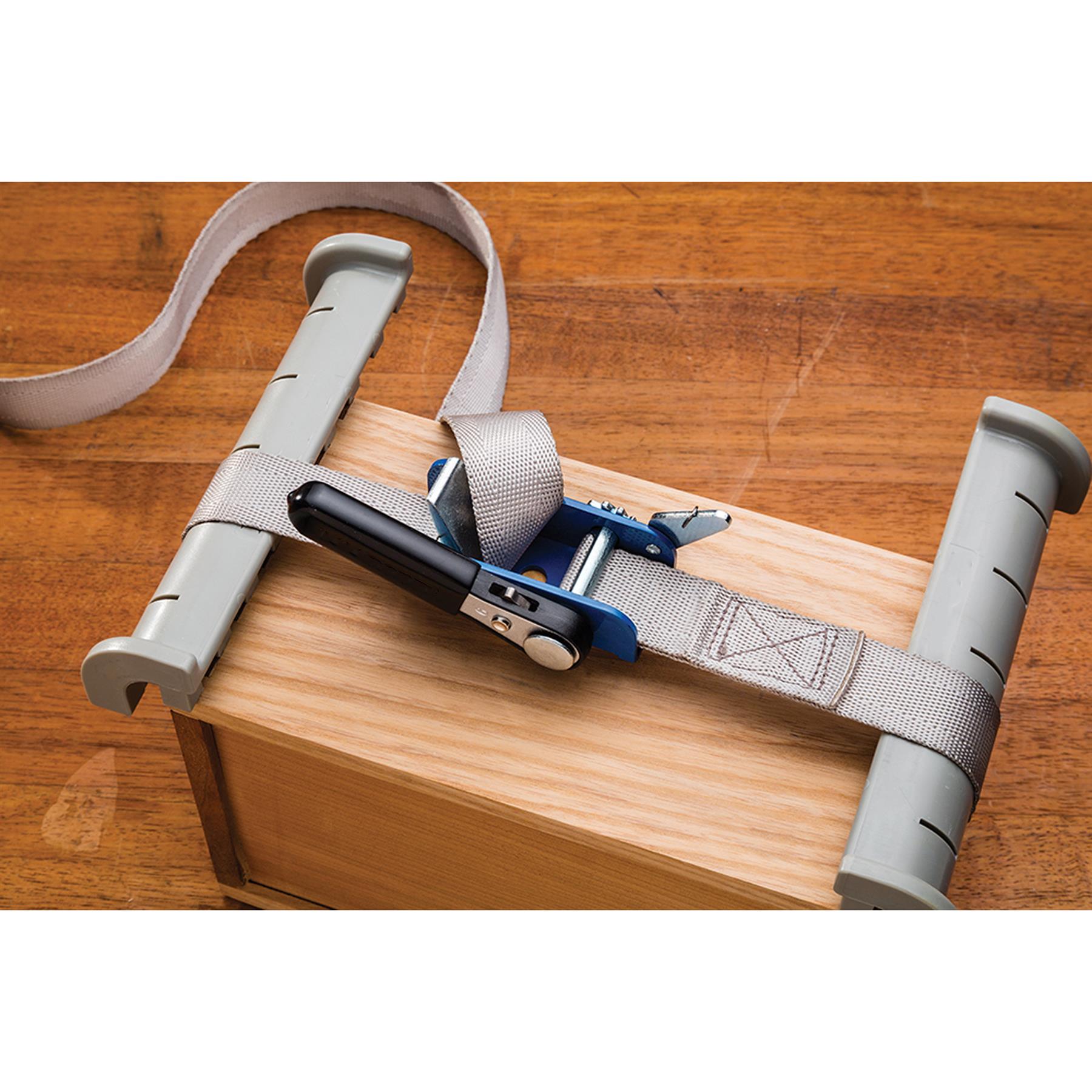 Band Clamp Reinforced Webbing With Ratcheting Handle 25mmx4.58m(1" x 15')