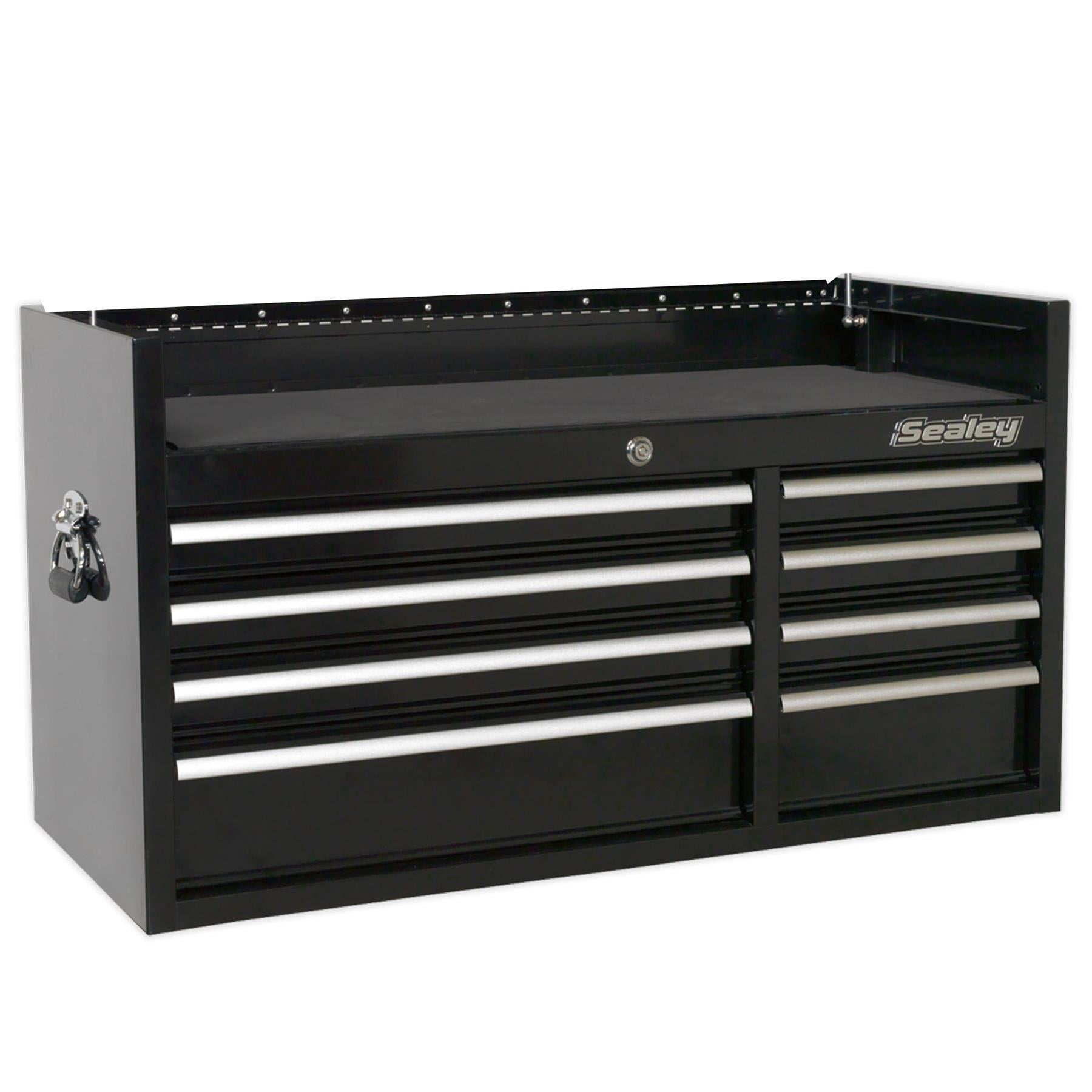 Sealey Topchest 8 Drawer 1040mm Heavy-Duty Black