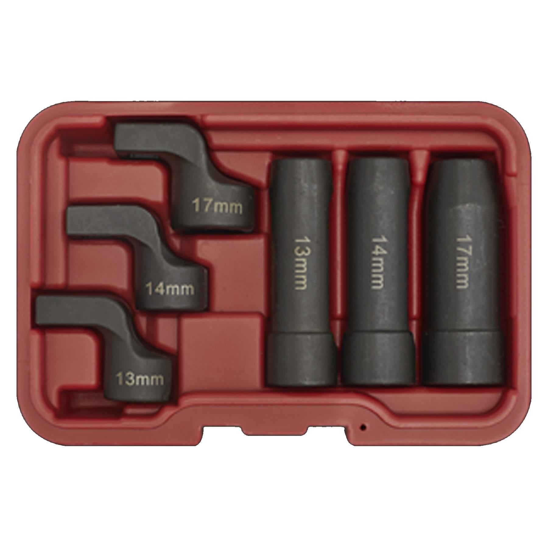 Sealey EGT Sensor Socket Set 6pc