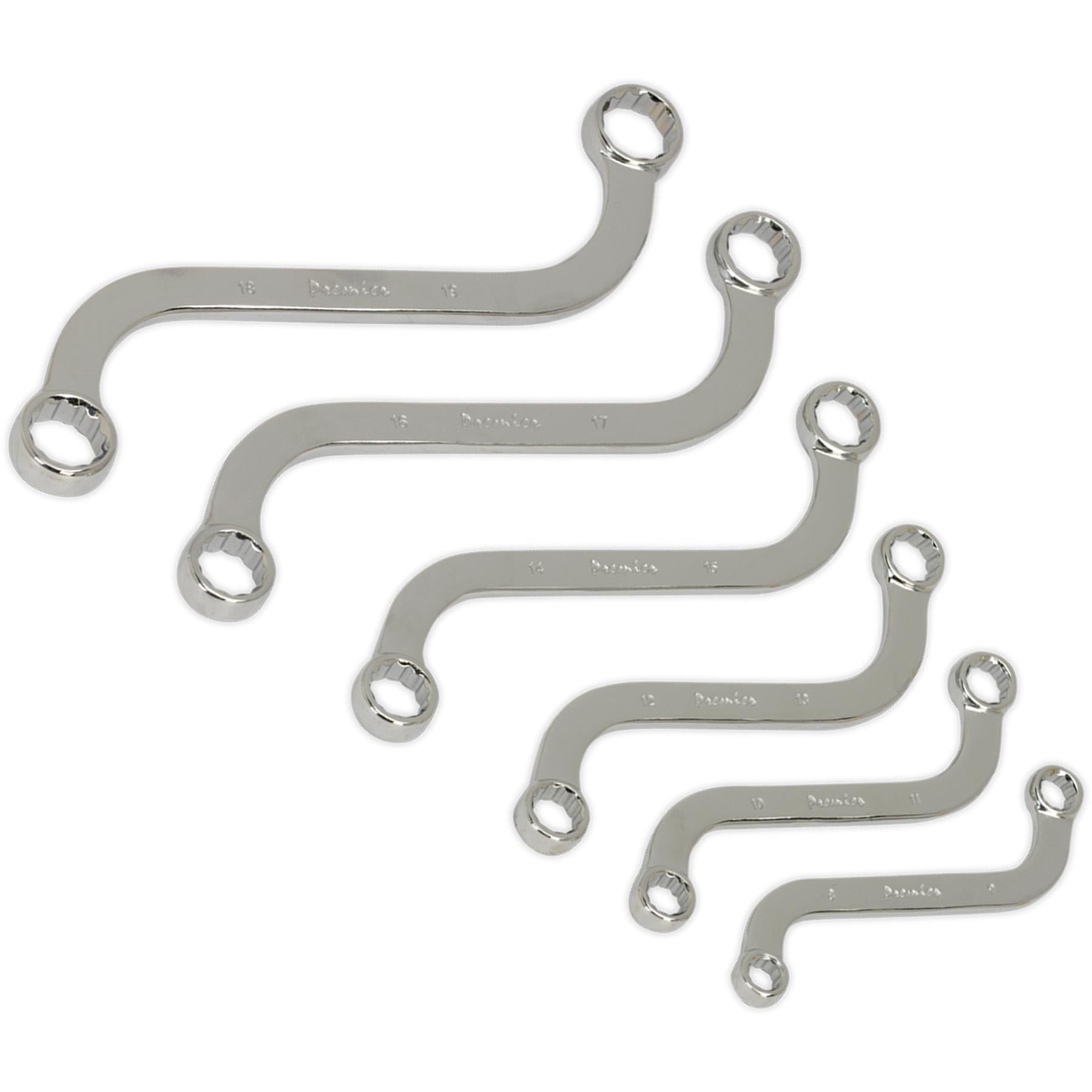 S-Spanner Set 6pc Metric. range of Premier Hand Tools. Sealey