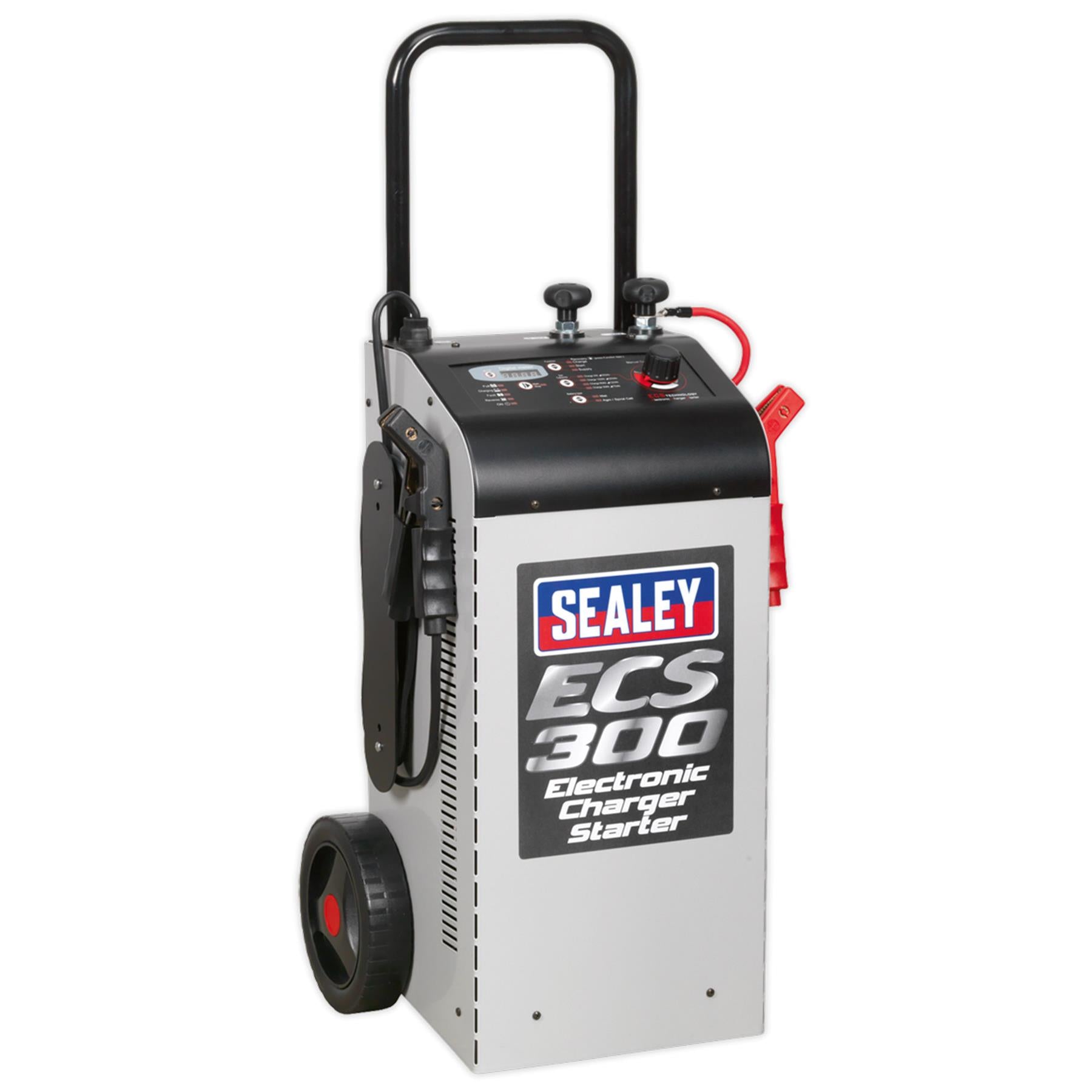 Sealey Electronic Charger Starter 45/300A 12/24V