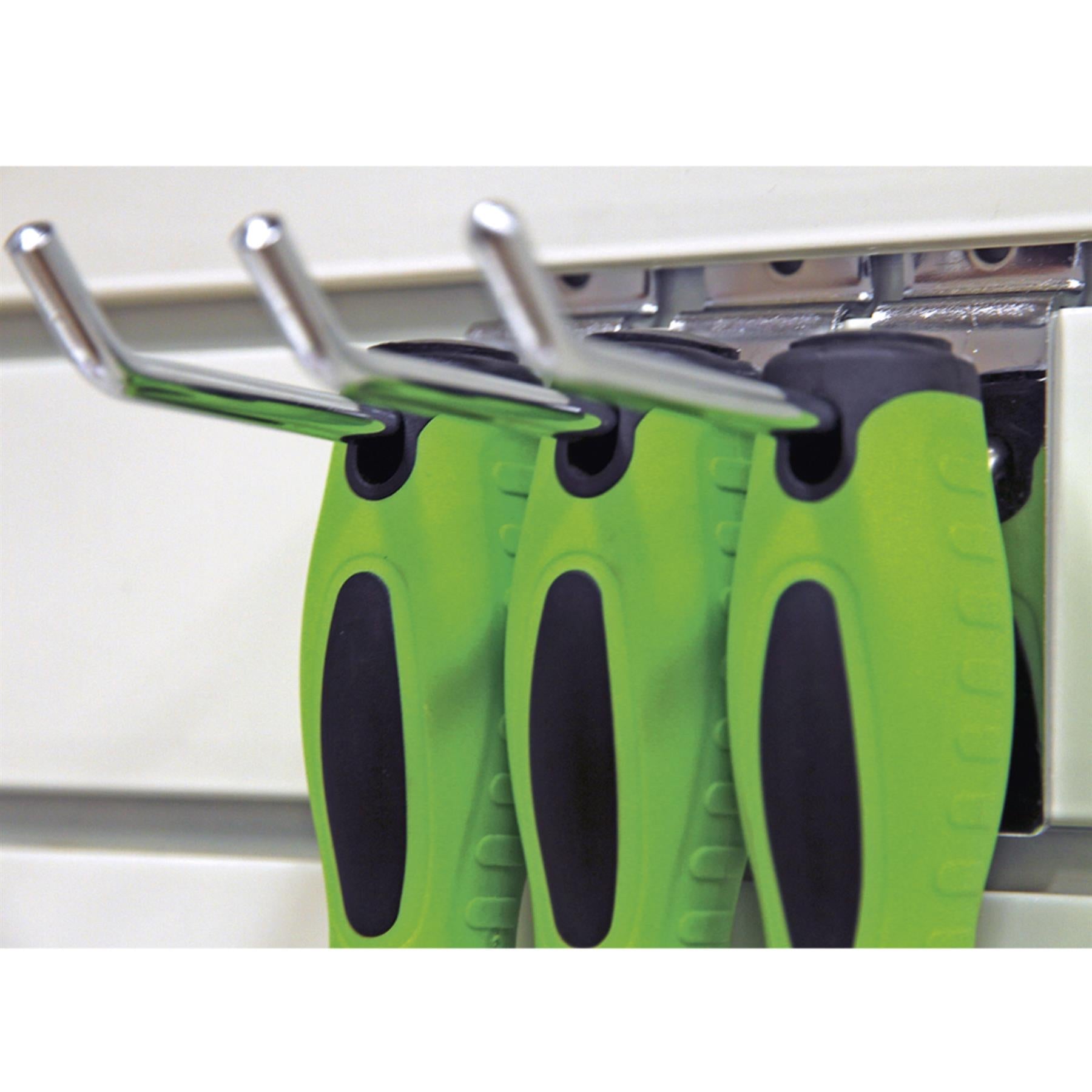 Sealey Screwdriver Set 8pc Hi-Vis Green