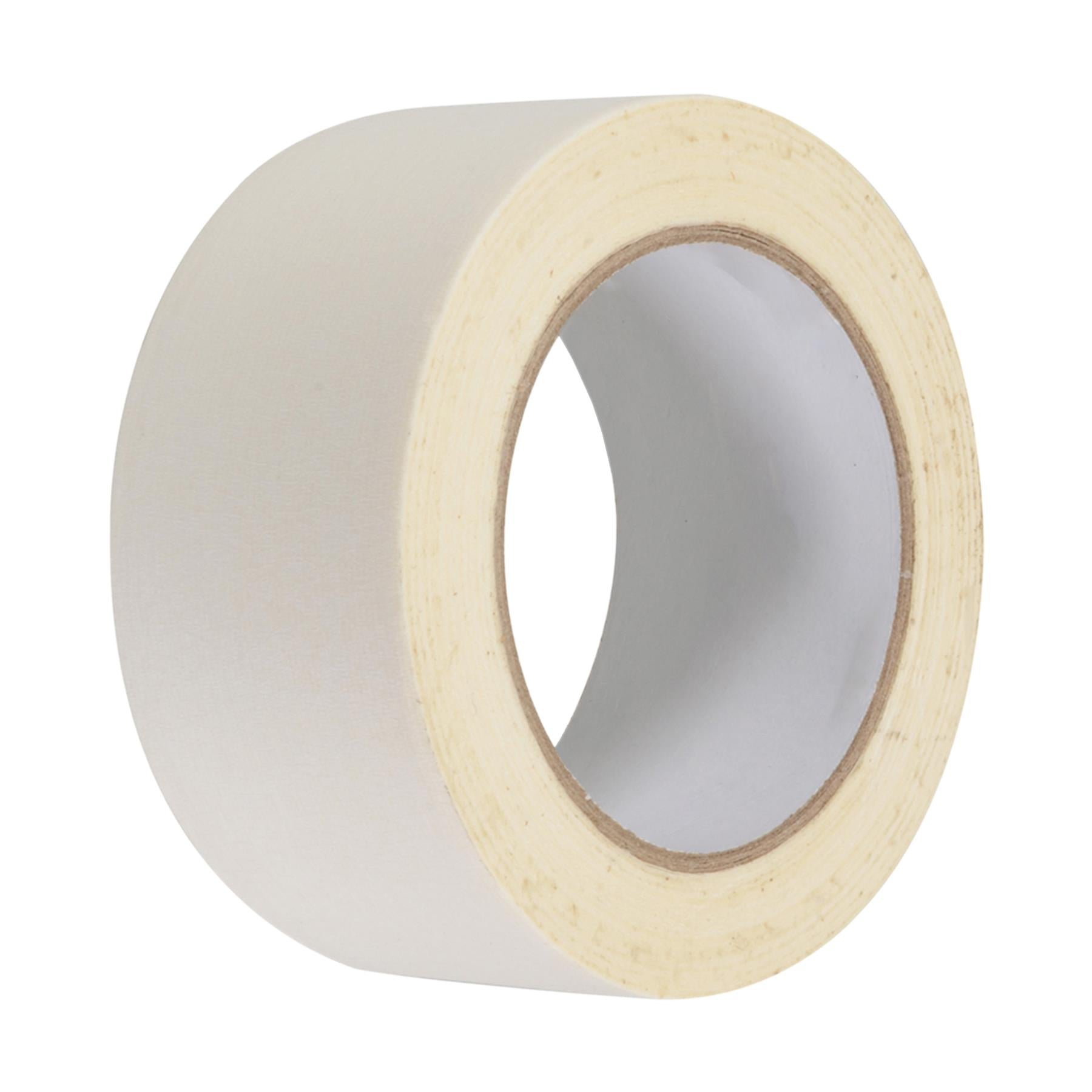 Low Tack Masking Tape - 50mm X 50m Crepe Paper With Low-Adhesion Rubber Adhesive