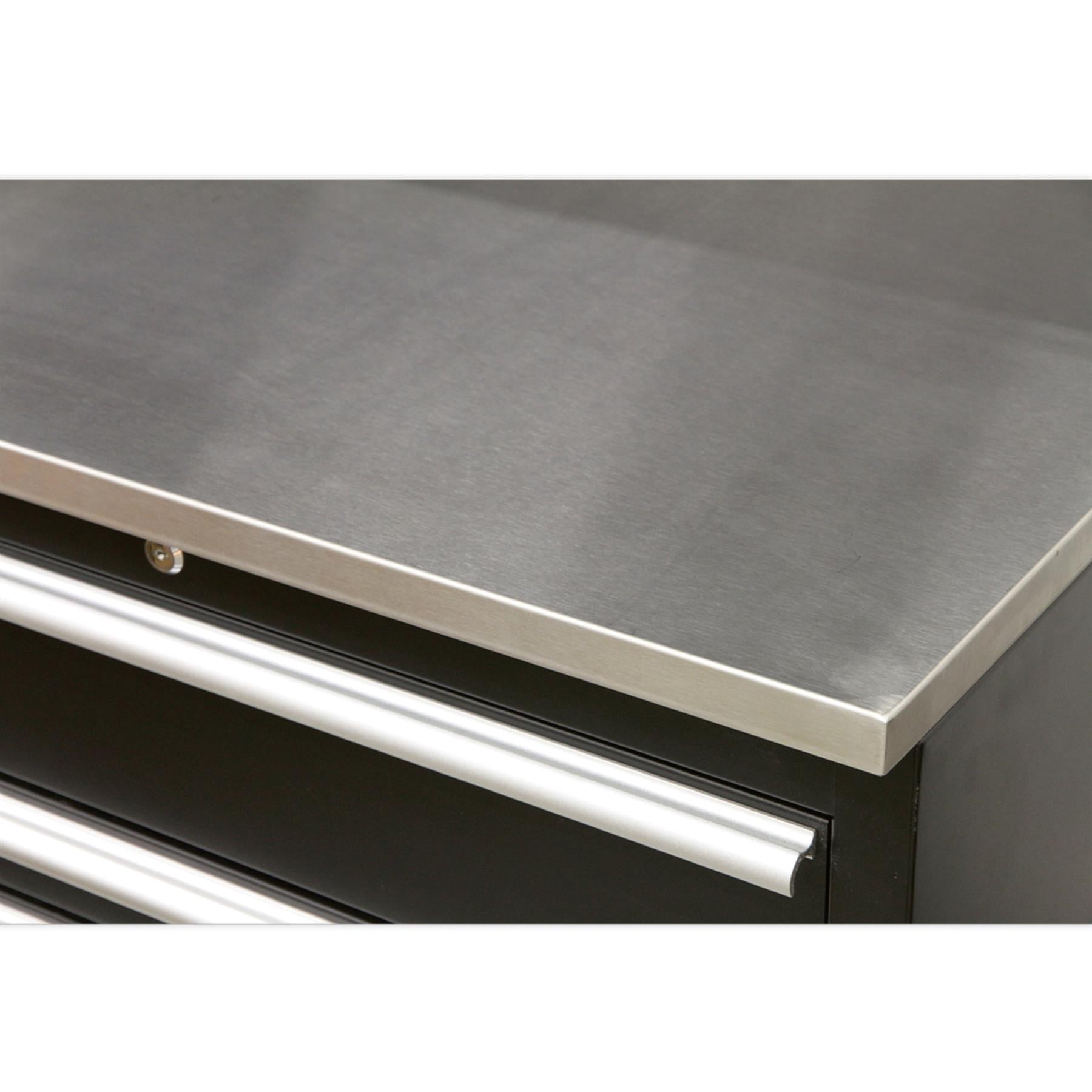 Sealey Premier 5.6m Storage System - Stainless Worktop