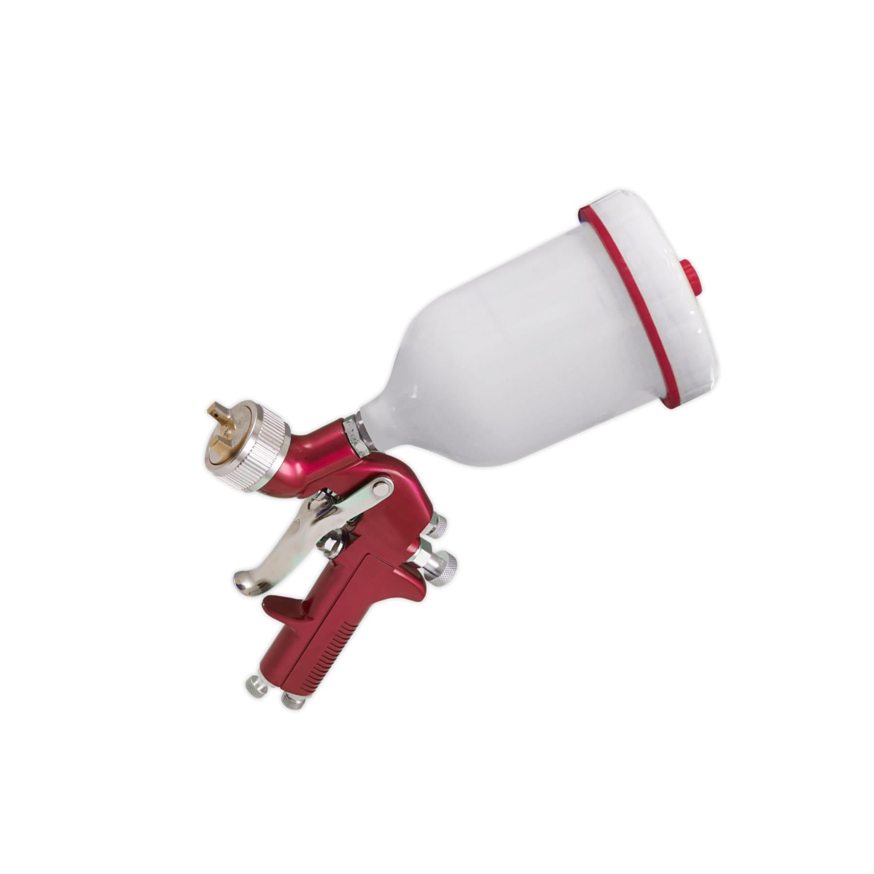 Sealey Gravity Feed Spray Gun 1.4mm Set-Up