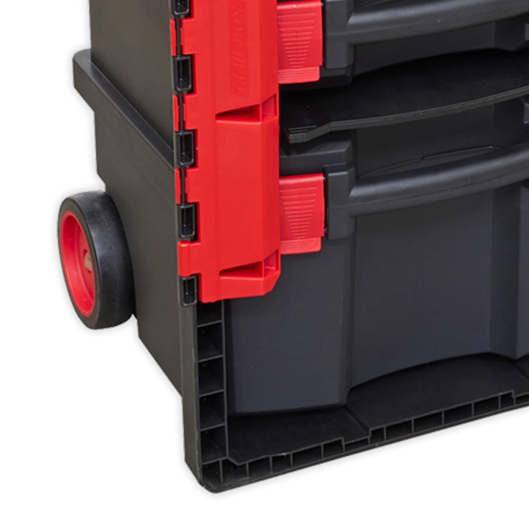 Sealey Professional Mobile Toolbox with 5 Removable Storage Cases
