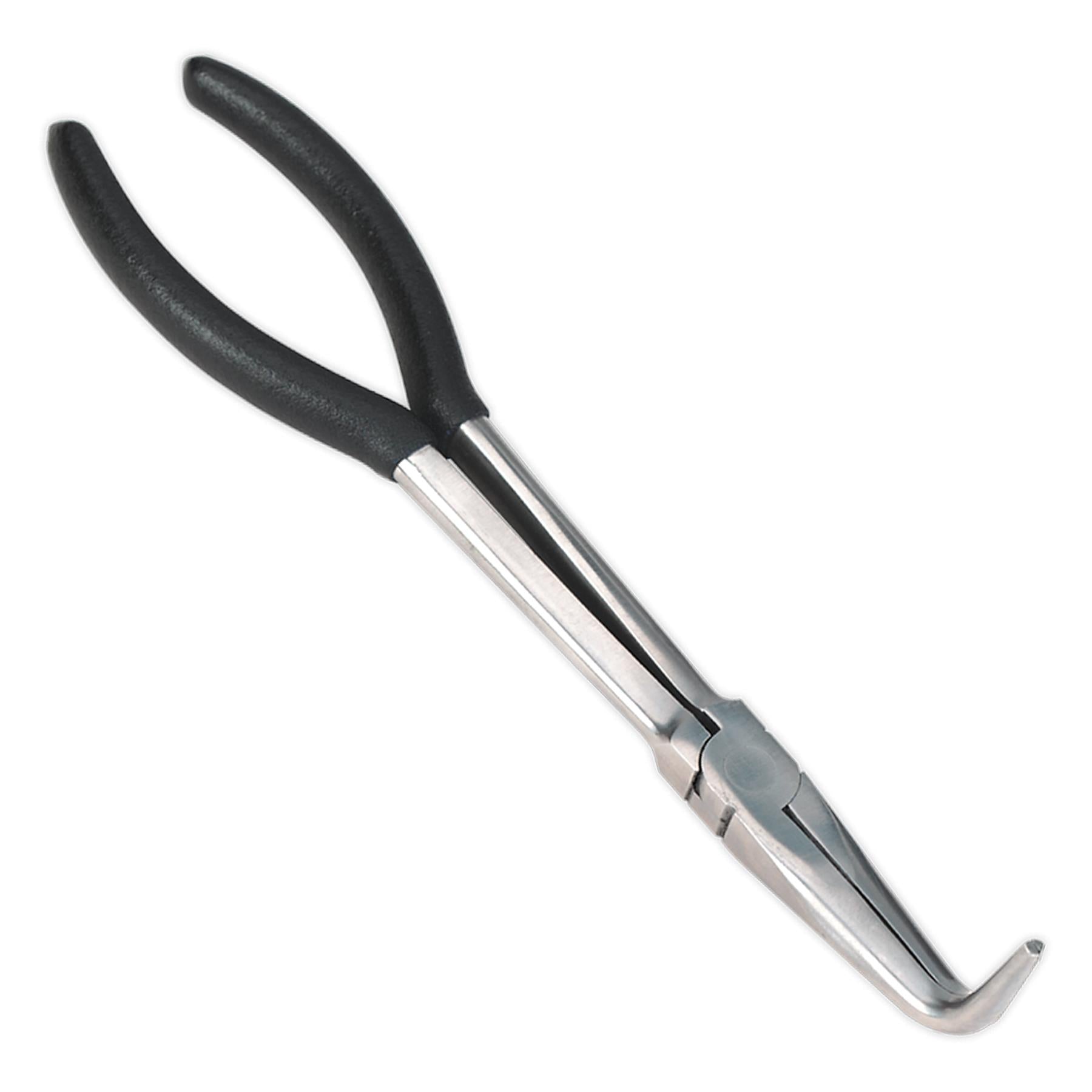 Sealey Needle Nose Pliers 275mm 90° Angle Nose