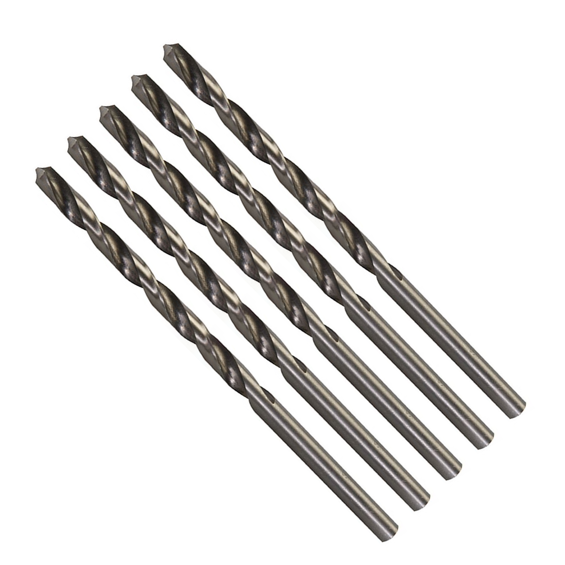 Qaulity 5Pk Metric HSS-R Long Series Bits 8.0mm X 165mm Hand Tool Drills