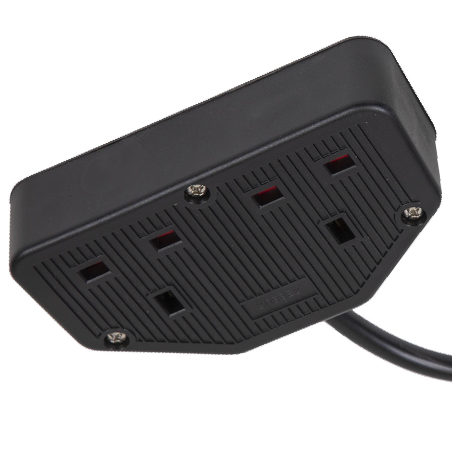 16Amp/13A Trailing Twin Socket & Cable Set Sealey