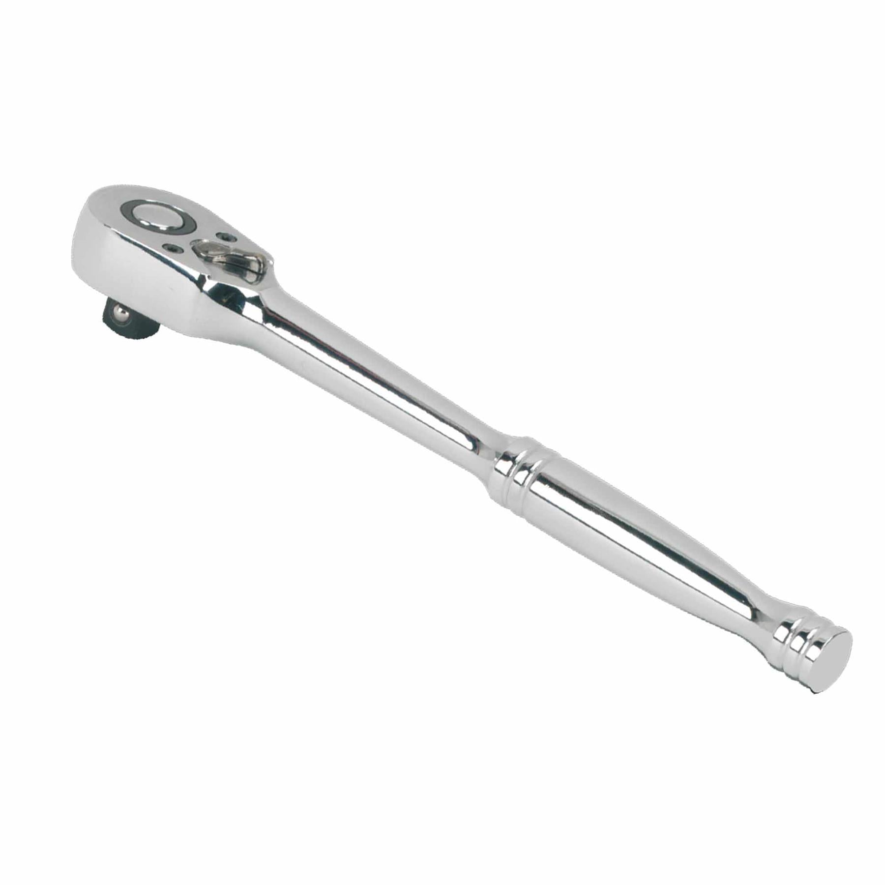 Ratchet Wrench 1/4"Sq Drive Pear-Head Flip Reverse. Sealey