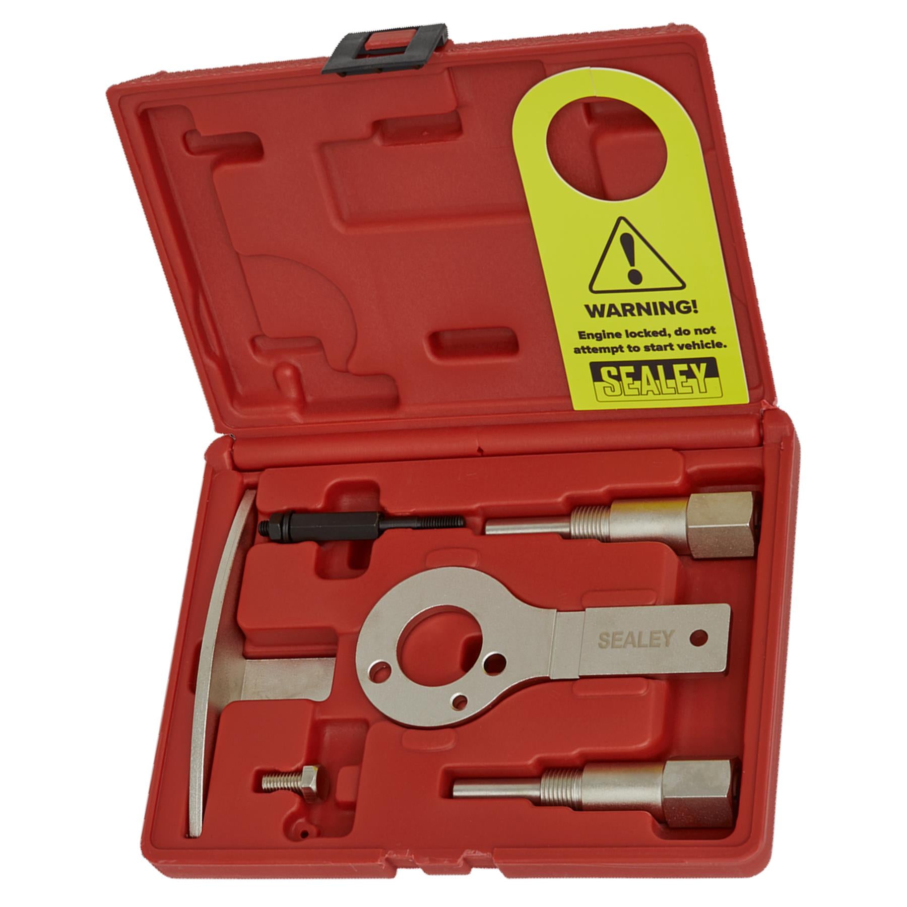 Diesel Engine Timing Tool Kit - for Alfa Romeo, Fiat, Lancia - 1.6D, 1.9D, 2.0D, 2.4D - Belt Drive Sealey