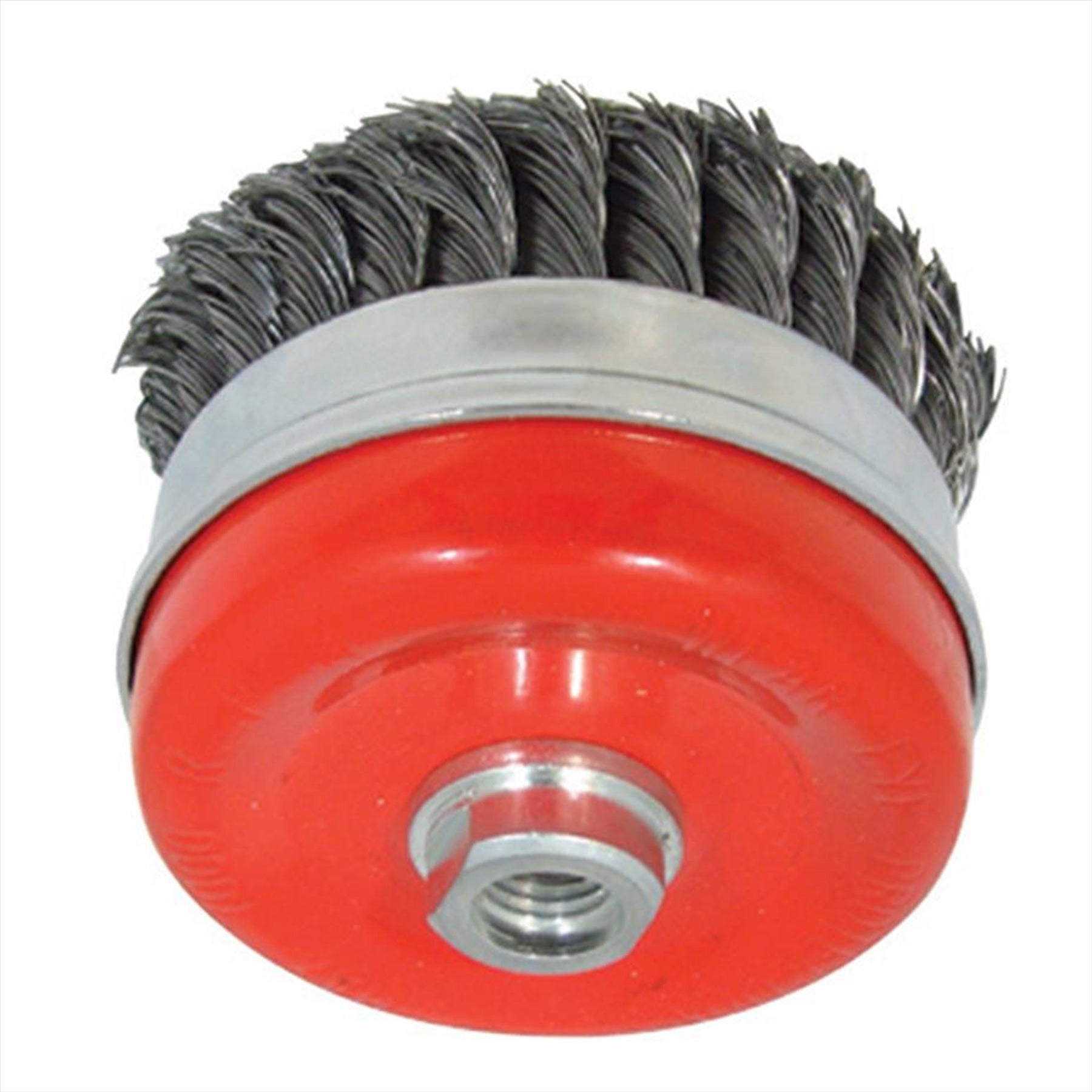 Steel Twist-Knot Cup 100mm Abrasive Grinding Paint Rust Removal DIY New