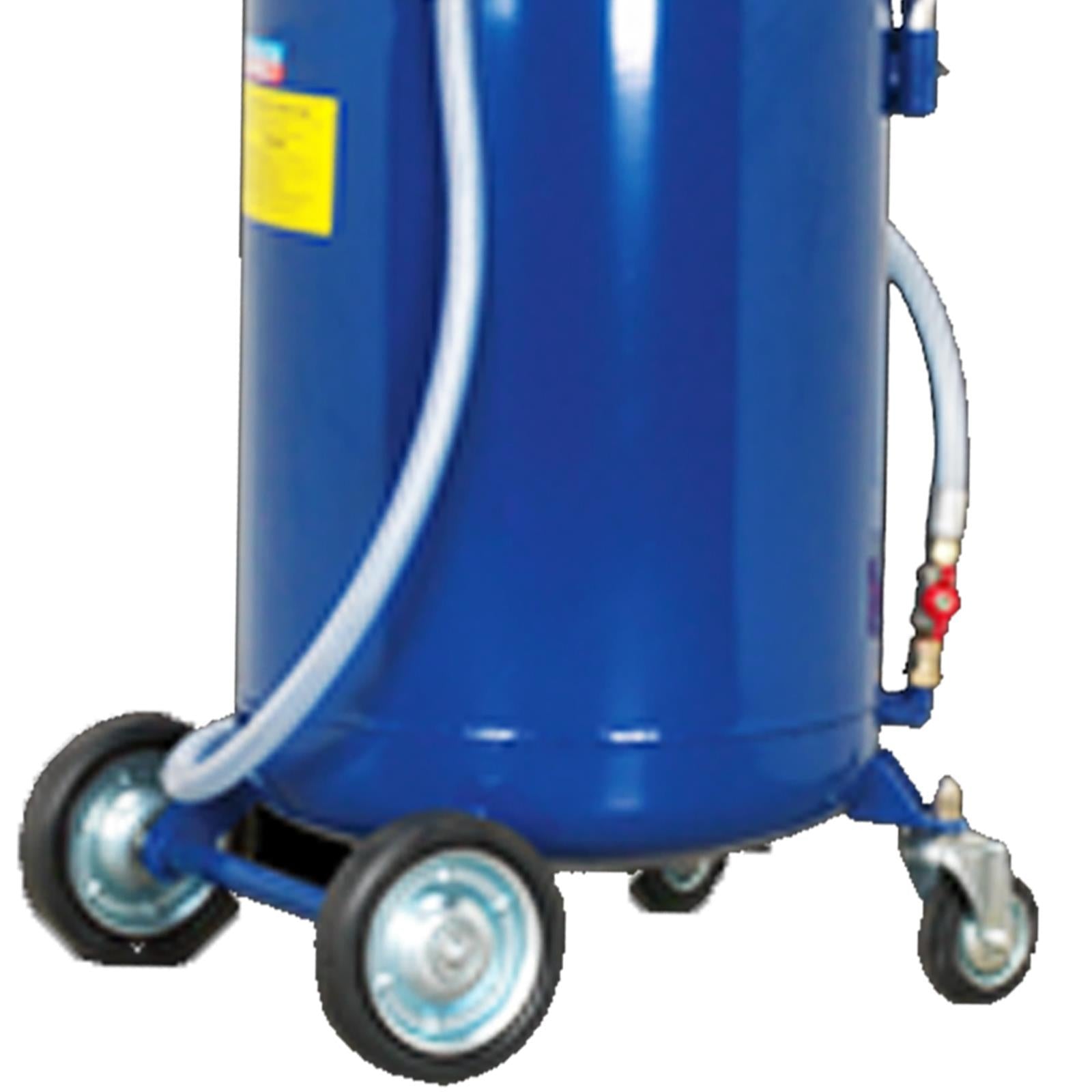 Sealey Mobile Oil Drainer 110L Air Discharge
