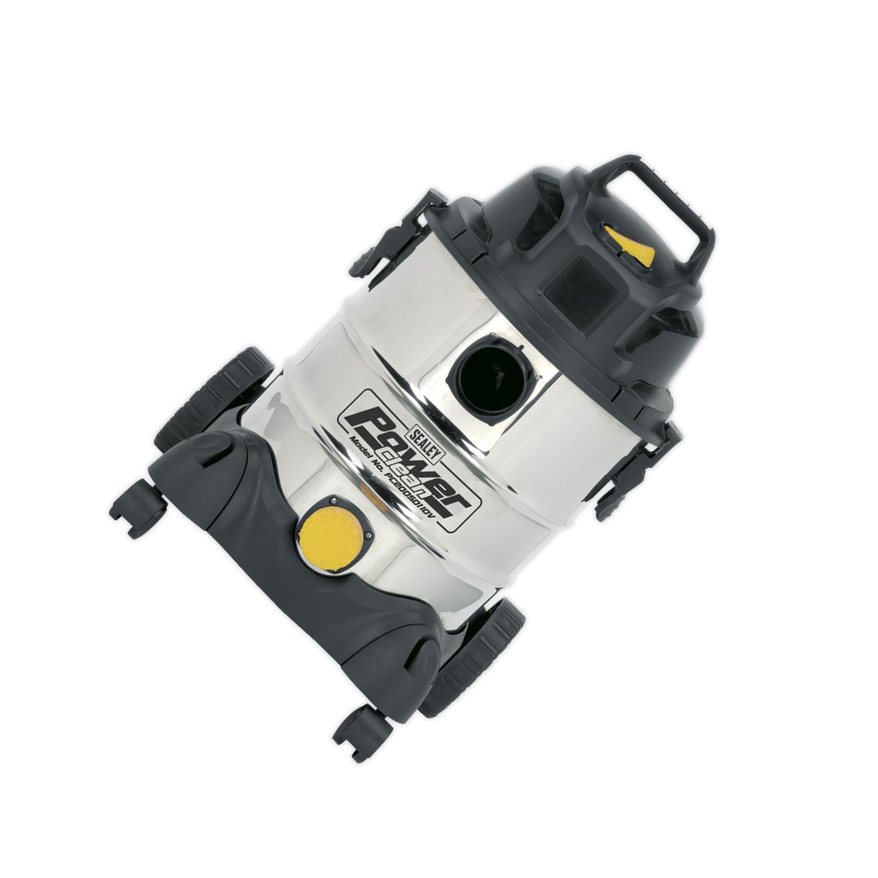 Sealey Vacuum Cleaner Ind Wet & Dry 20L 1250W/110V Stainless Drum