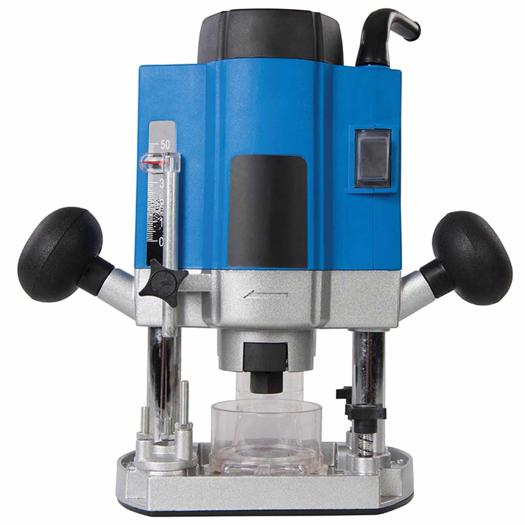 DIY 1020W Plunge Router 1/4" Variable Speed Control 40mm Plunge Depth Tool