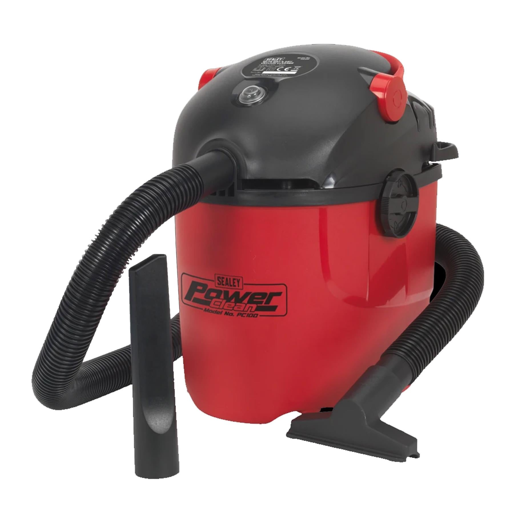 Sealey Vacuum Cleaner Wet & Dry 10L 1000W/230V